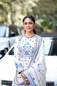 Mrunal Thakur at Dacoit Movie Teaser Launch