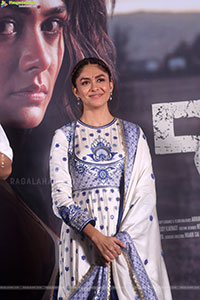 Mrunal Thakur at Dacoit Movie Teaser Launch