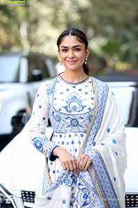 Mrunal Thakur at Dacoit Movie Teaser Launch