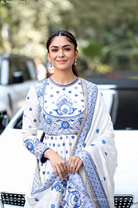 Mrunal Thakur at Dacoit Movie Teaser Launch