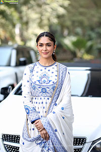 Mrunal Thakur at Dacoit Movie Teaser Launch