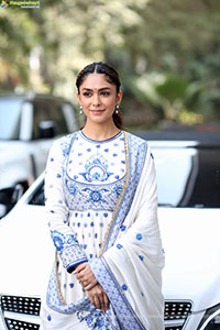 Mrunal Thakur at Dacoit Movie Teaser Launch