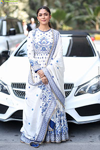 Mrunal Thakur at Dacoit Movie Teaser Launch