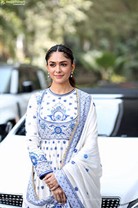 Mrunal Thakur at Dacoit Movie Teaser Launch
