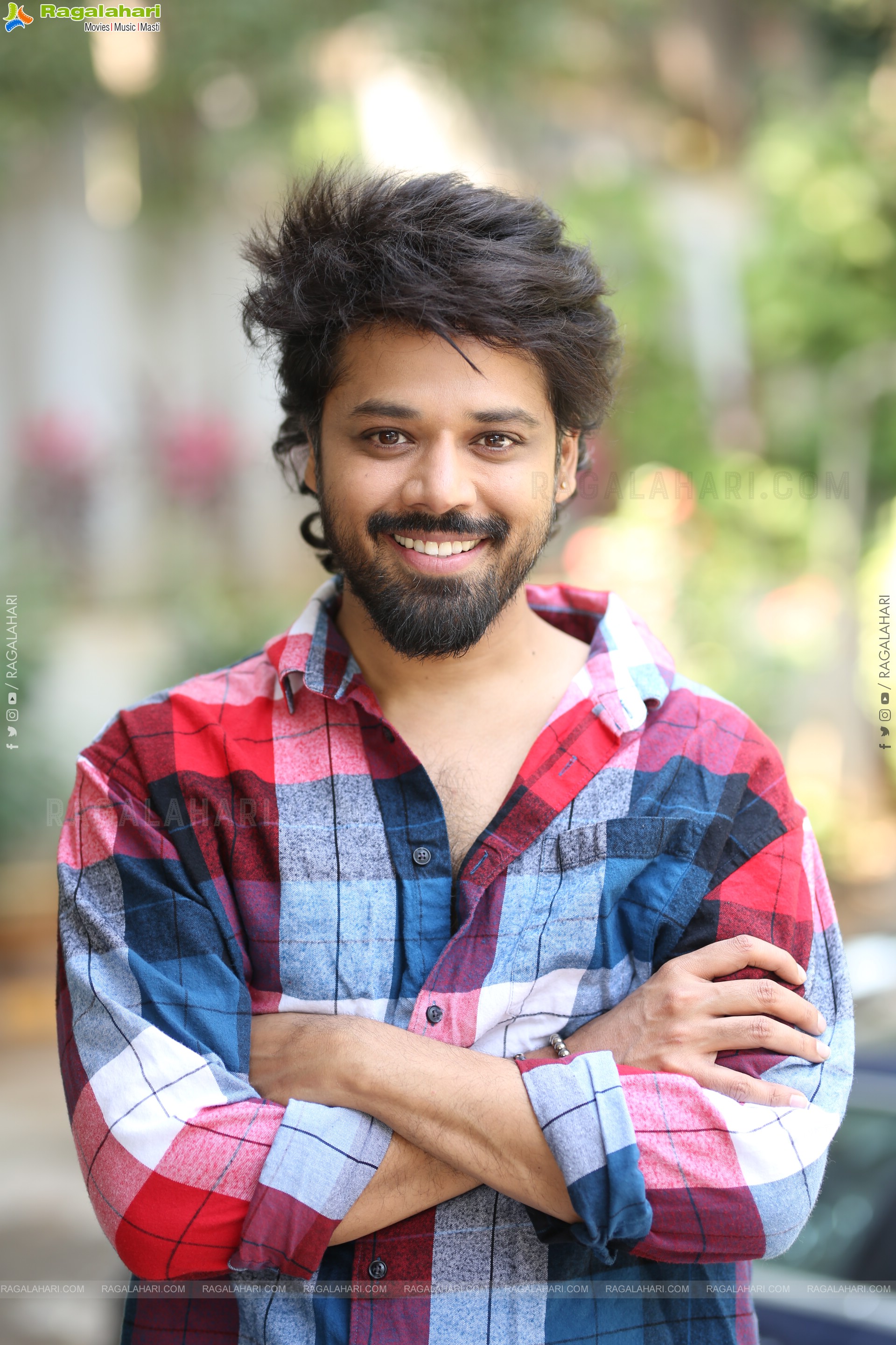 Nandu stills at Psych Siddhartha Movie Interview, HD Gallery