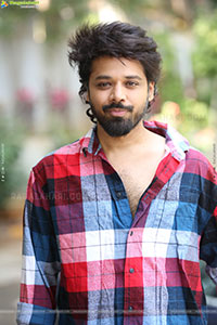 Nandu stills at Psych Siddhartha Movie Interview