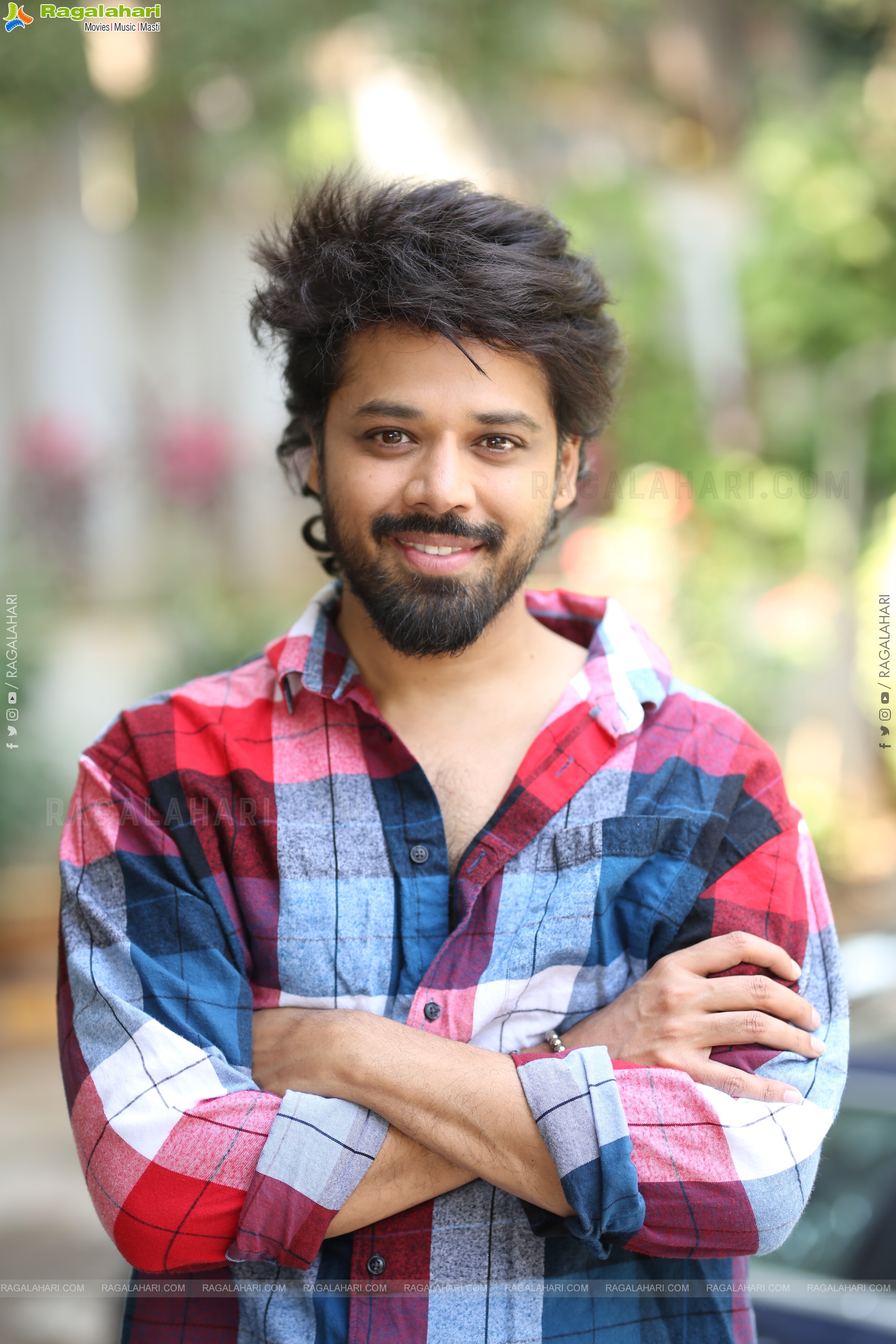 Nandu stills at Psych Siddhartha Movie Interview, HD Gallery