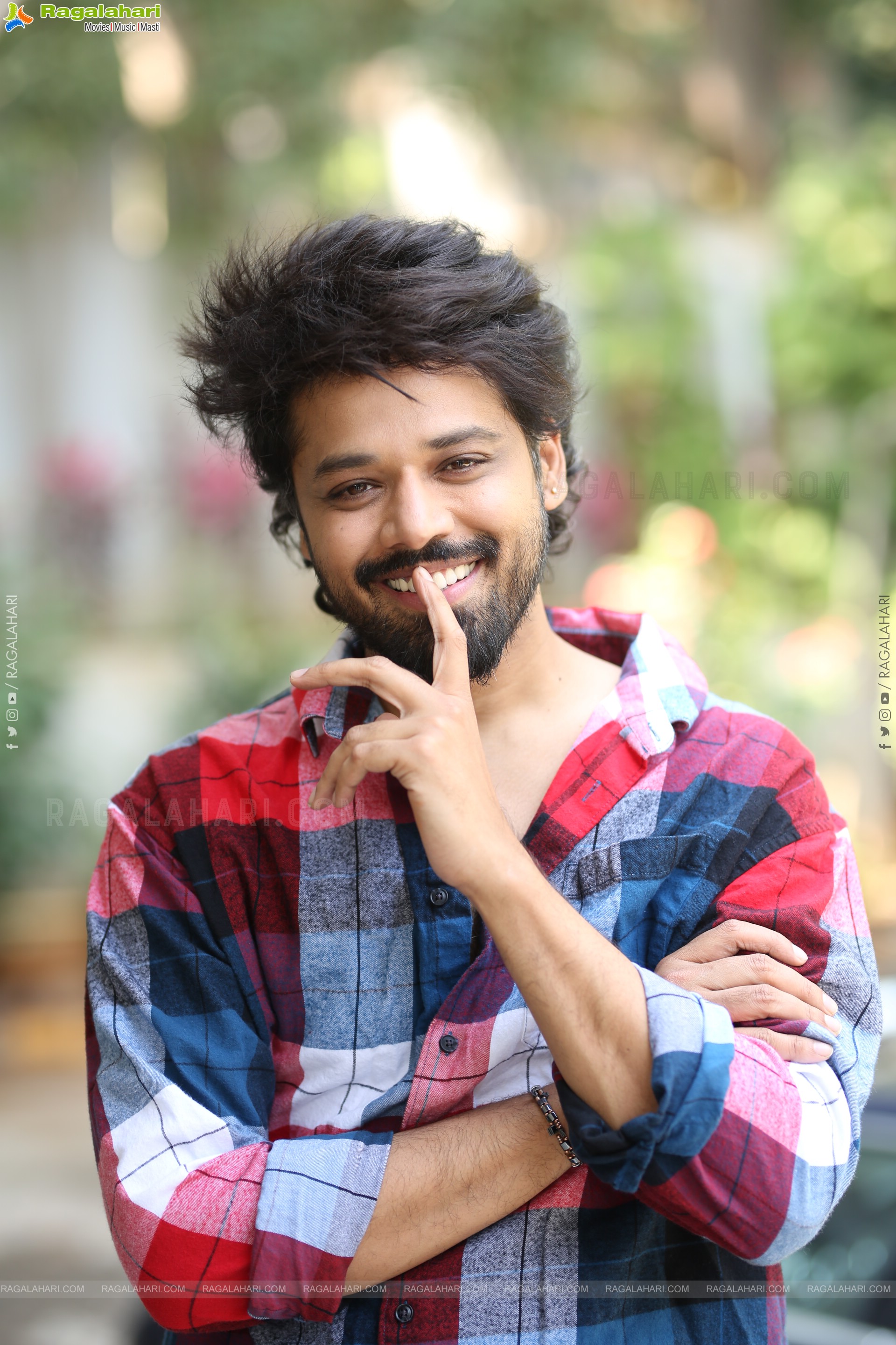 Nandu stills at Psych Siddhartha Movie Interview, HD Gallery