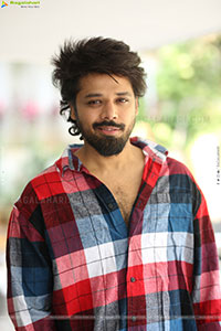 Nandu stills at Psych Siddhartha Movie Interview