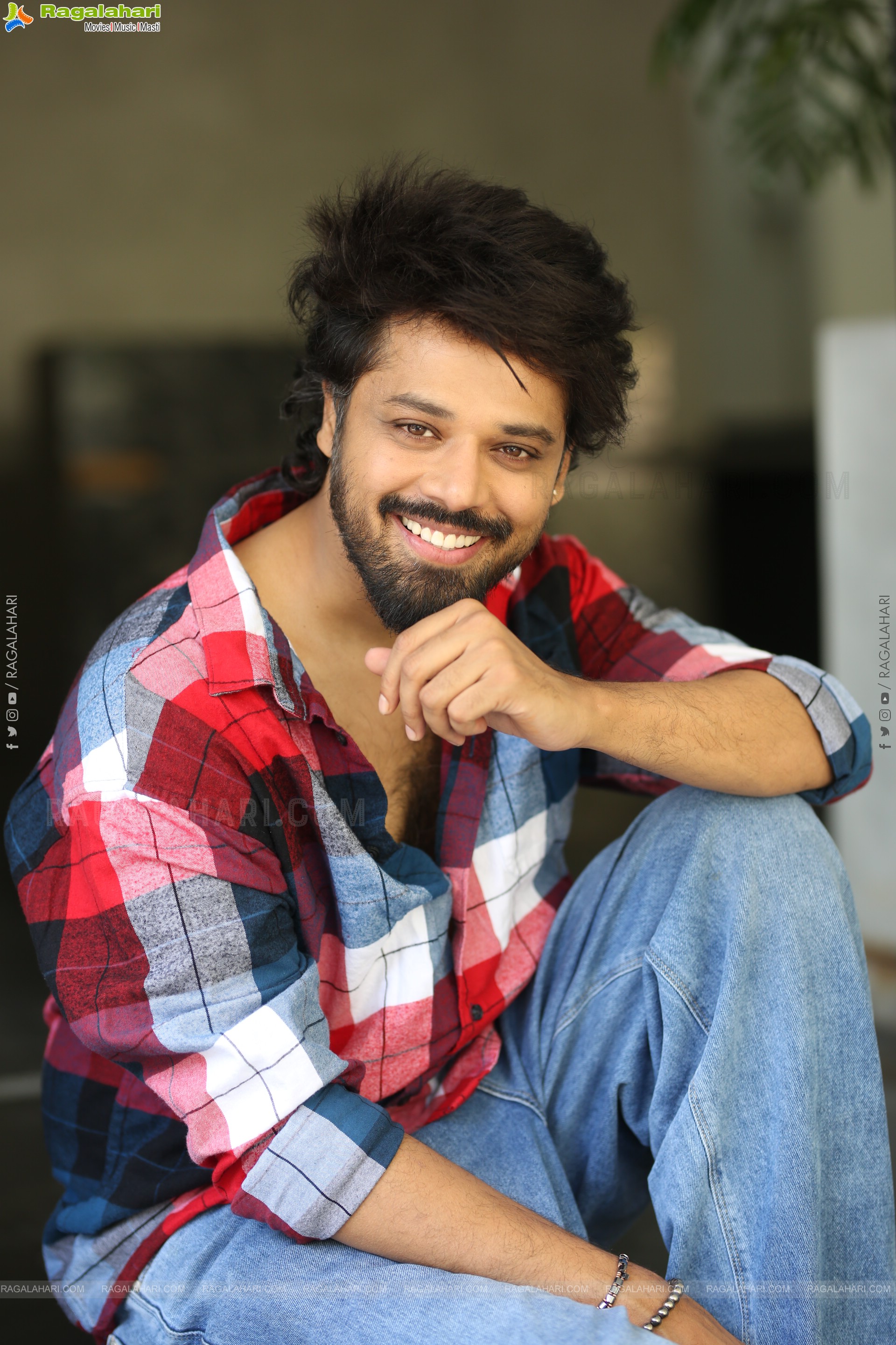 Nandu stills at Psych Siddhartha Movie Interview, HD Gallery