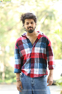 Nandu stills at Psych Siddhartha Movie Interview