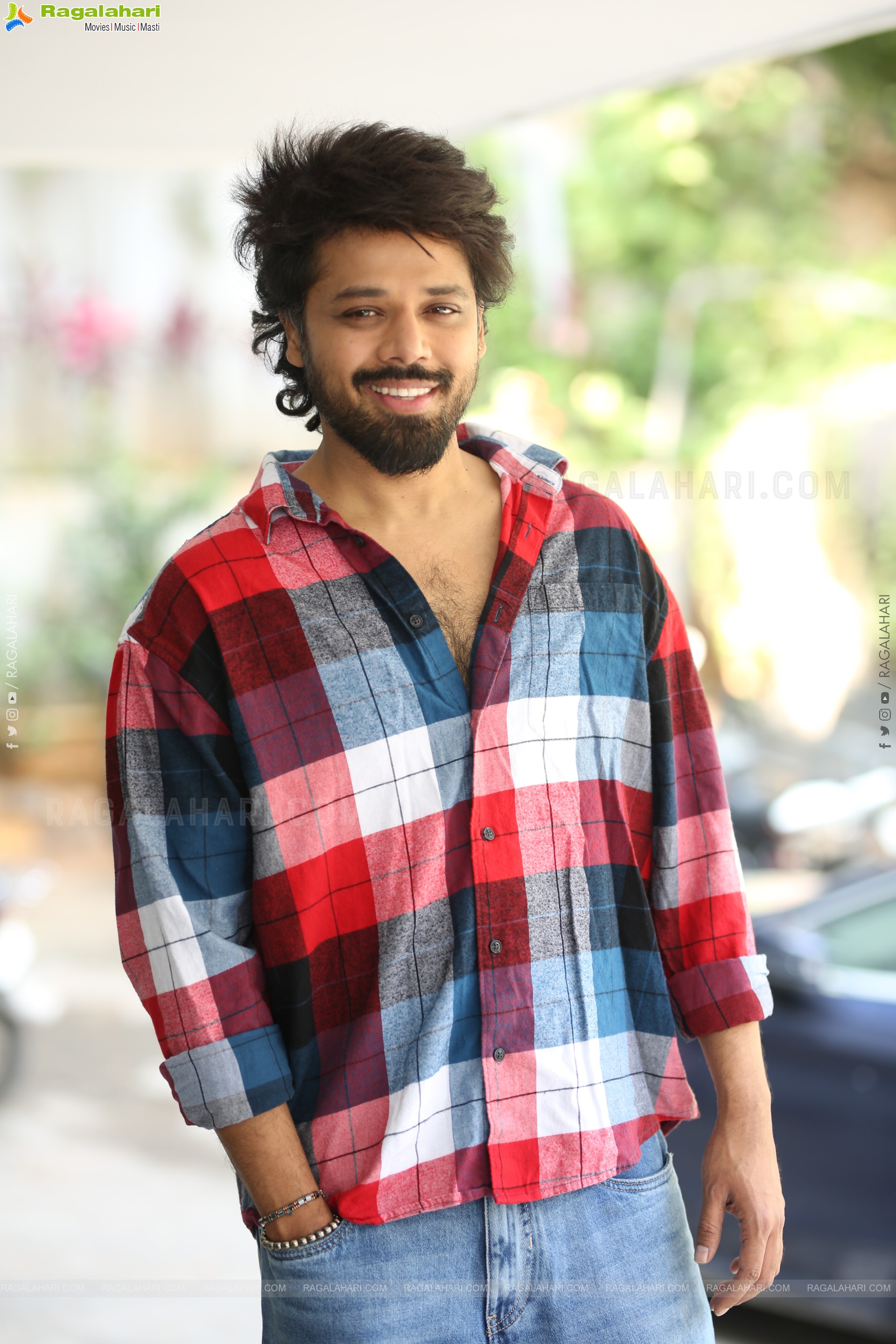 Nandu stills at Psych Siddhartha Movie Interview, HD Gallery