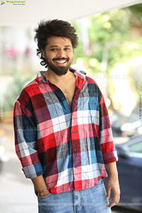 Nandu stills at Psych Siddhartha Movie Interview