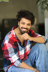 Nandu stills at Psych Siddhartha Movie Interview