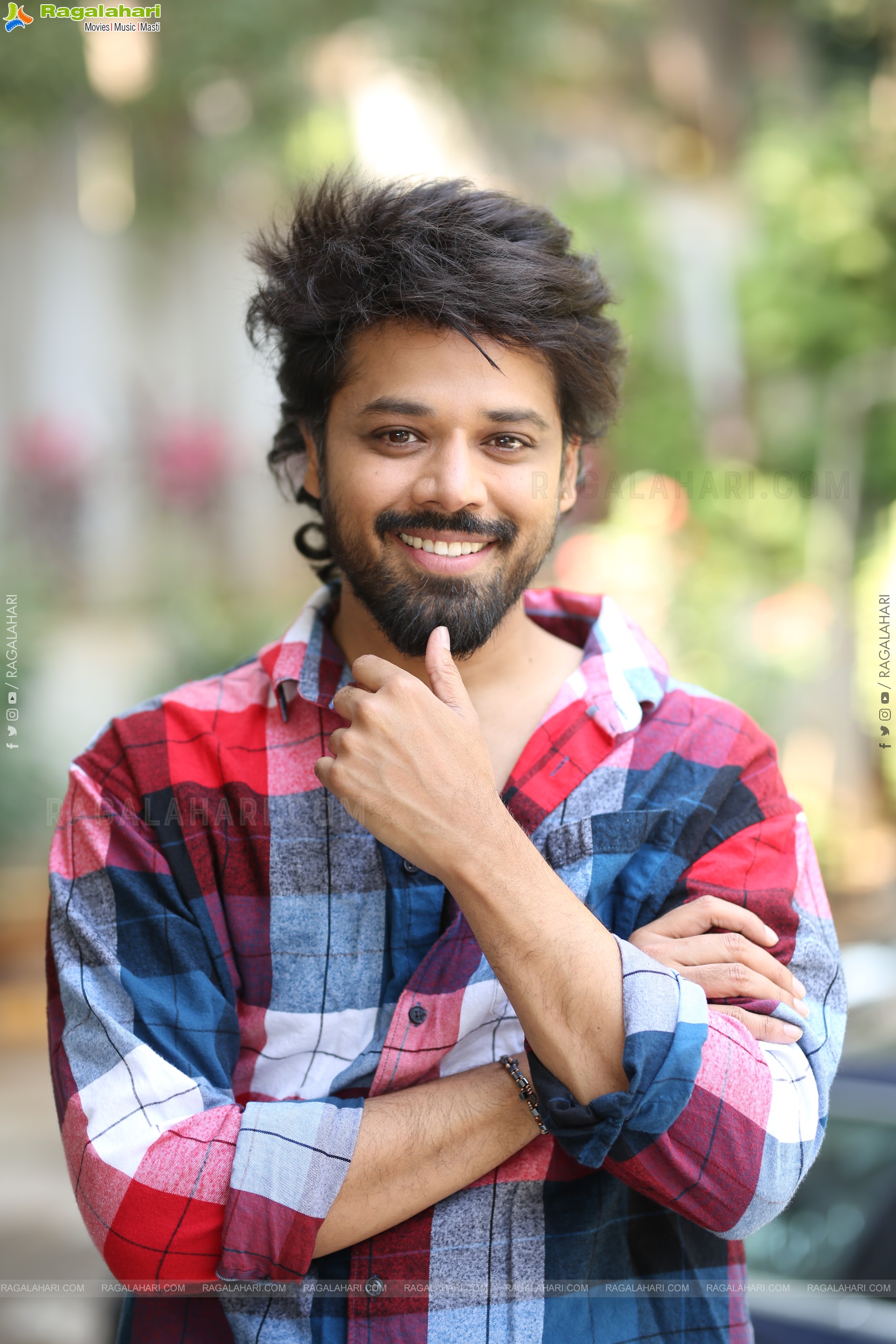 Nandu stills at Psych Siddhartha Movie Interview, HD Gallery