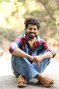 Nandu stills at Psych Siddhartha Movie Interview