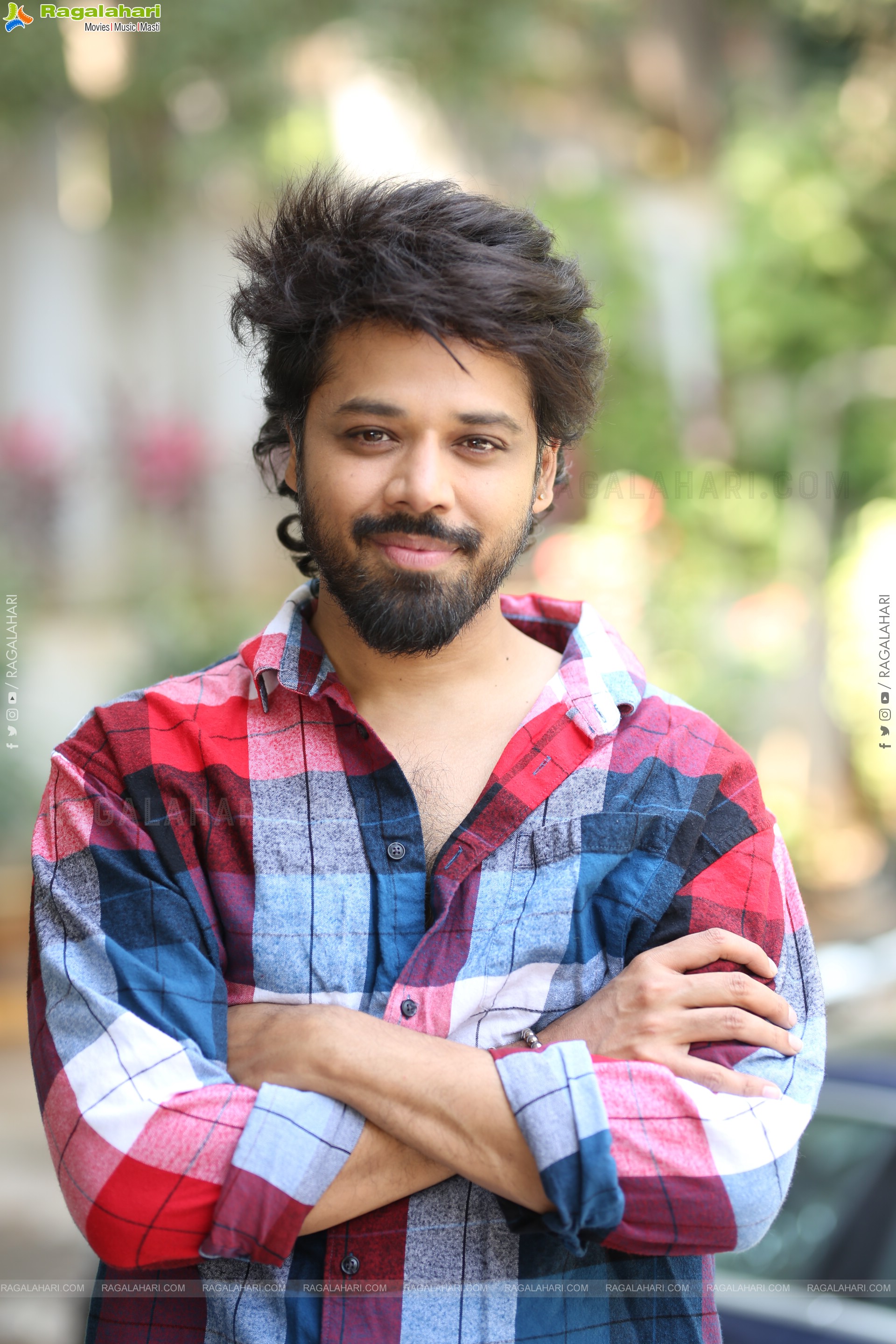 Nandu stills at Psych Siddhartha Movie Interview, HD Gallery