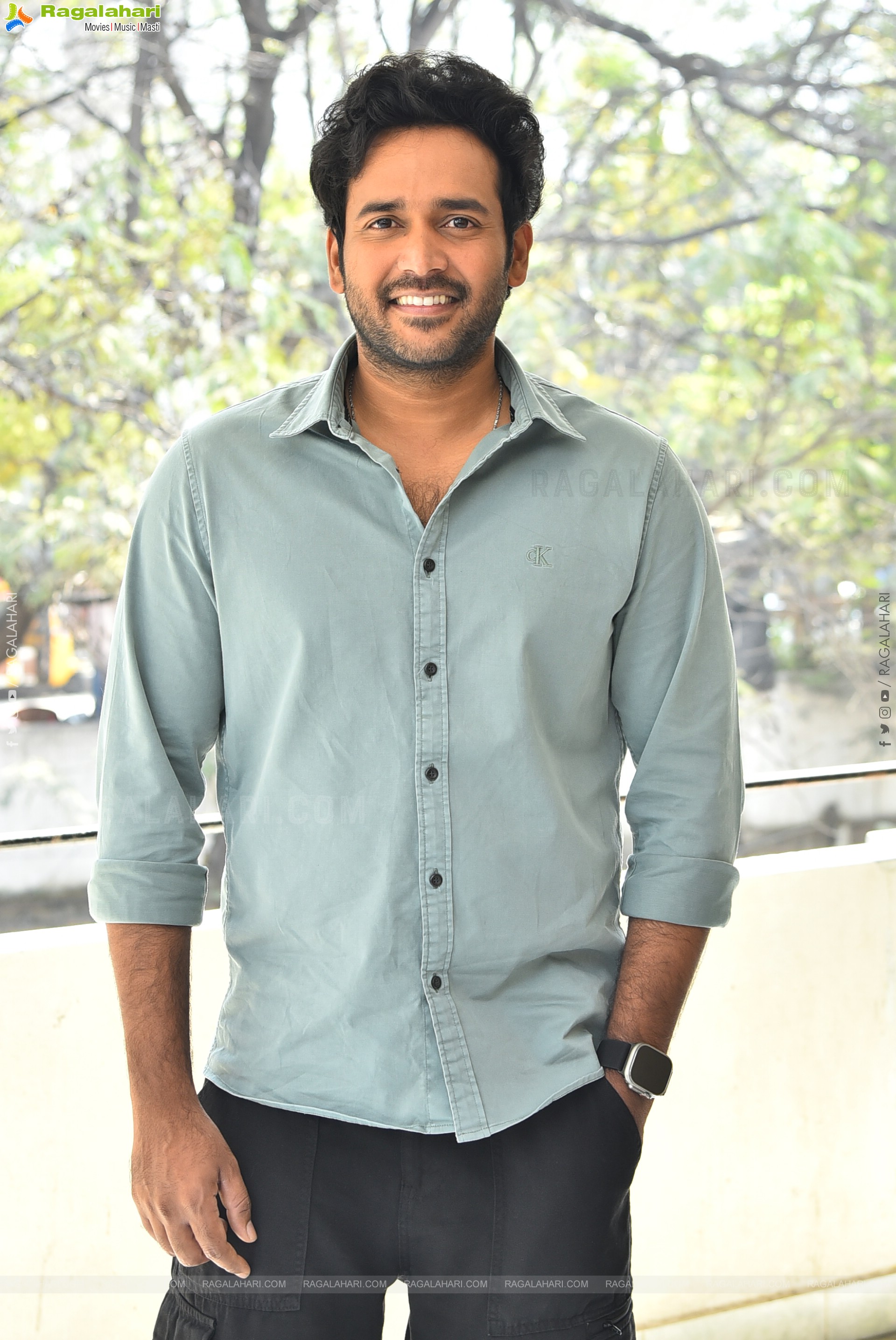 Naresh Agastya at Gurram Paapi Reddy Interview, HD Gallery