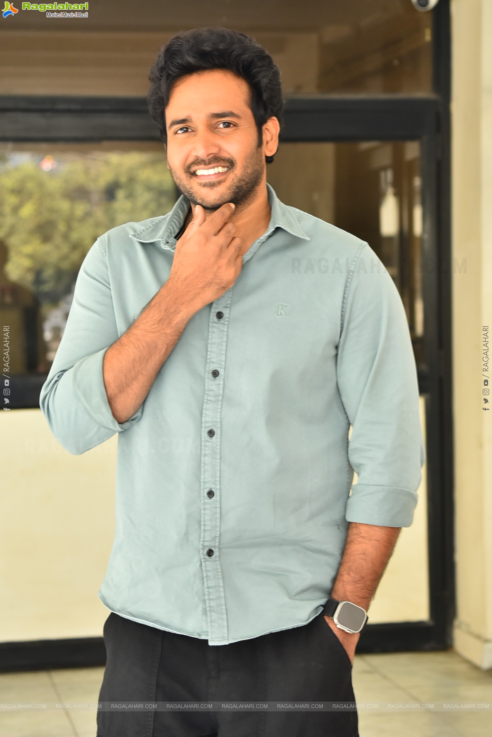 Naresh Agastya at Gurram Paapi Reddy Interview, HD Gallery
