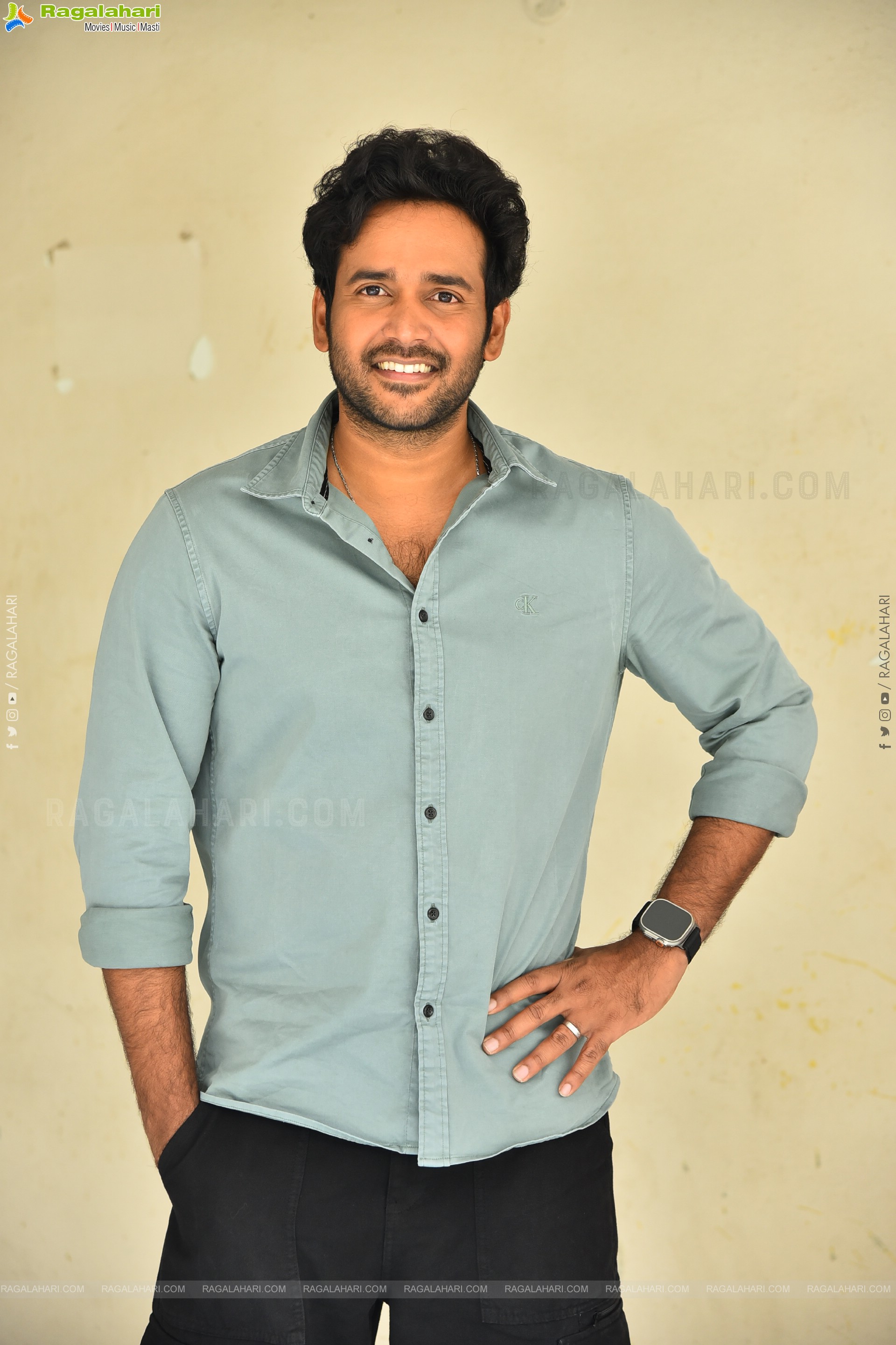 Naresh Agastya at Gurram Paapi Reddy Interview, HD Gallery