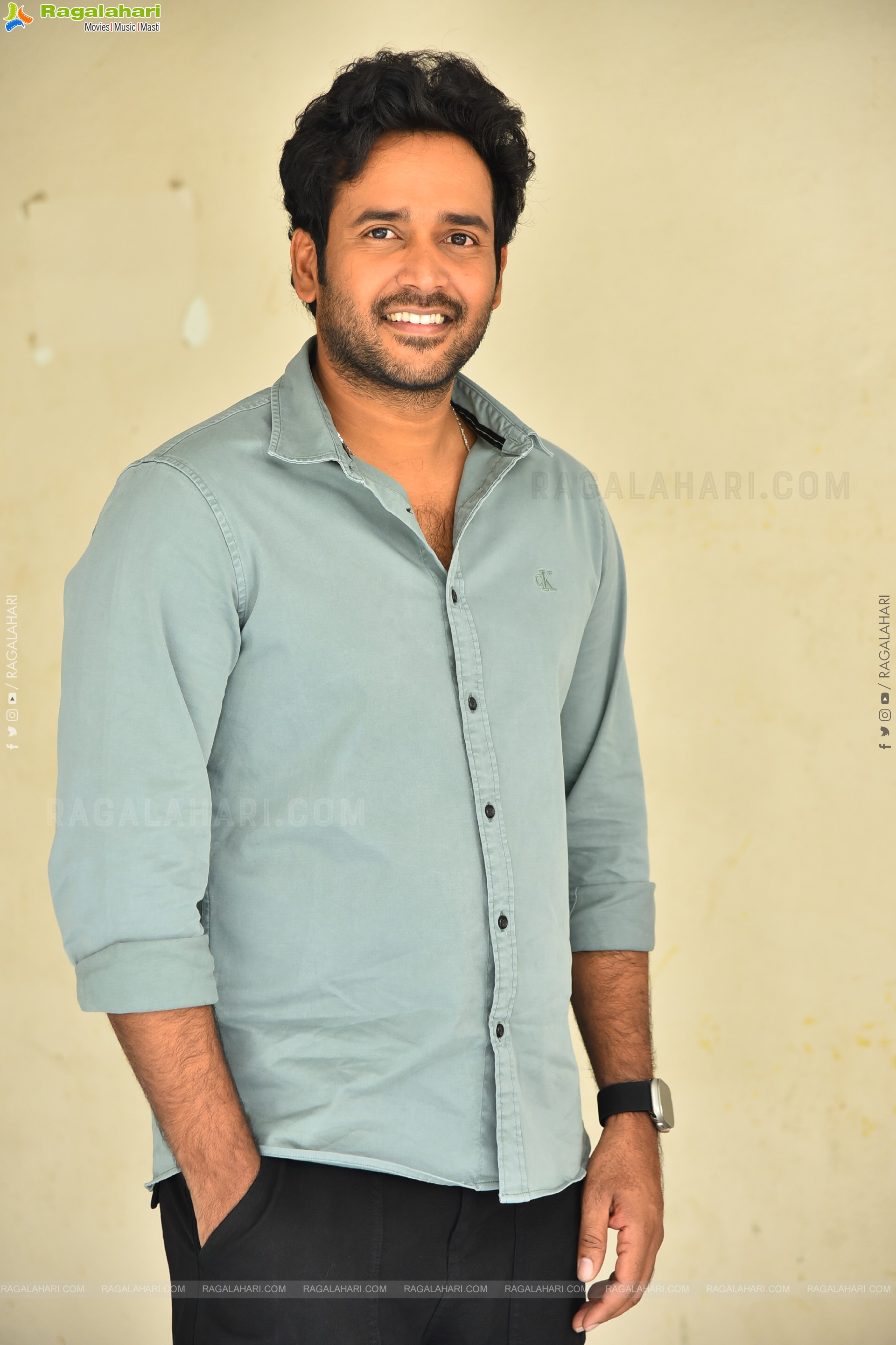 Naresh Agastya at Gurram Paapi Reddy Interview, HD Gallery