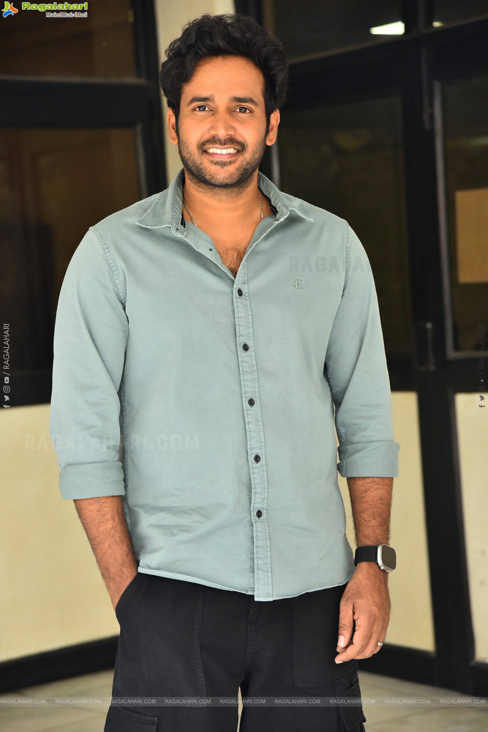 Naresh Agastya at Gurram Paapi Reddy Interview, HD Gallery