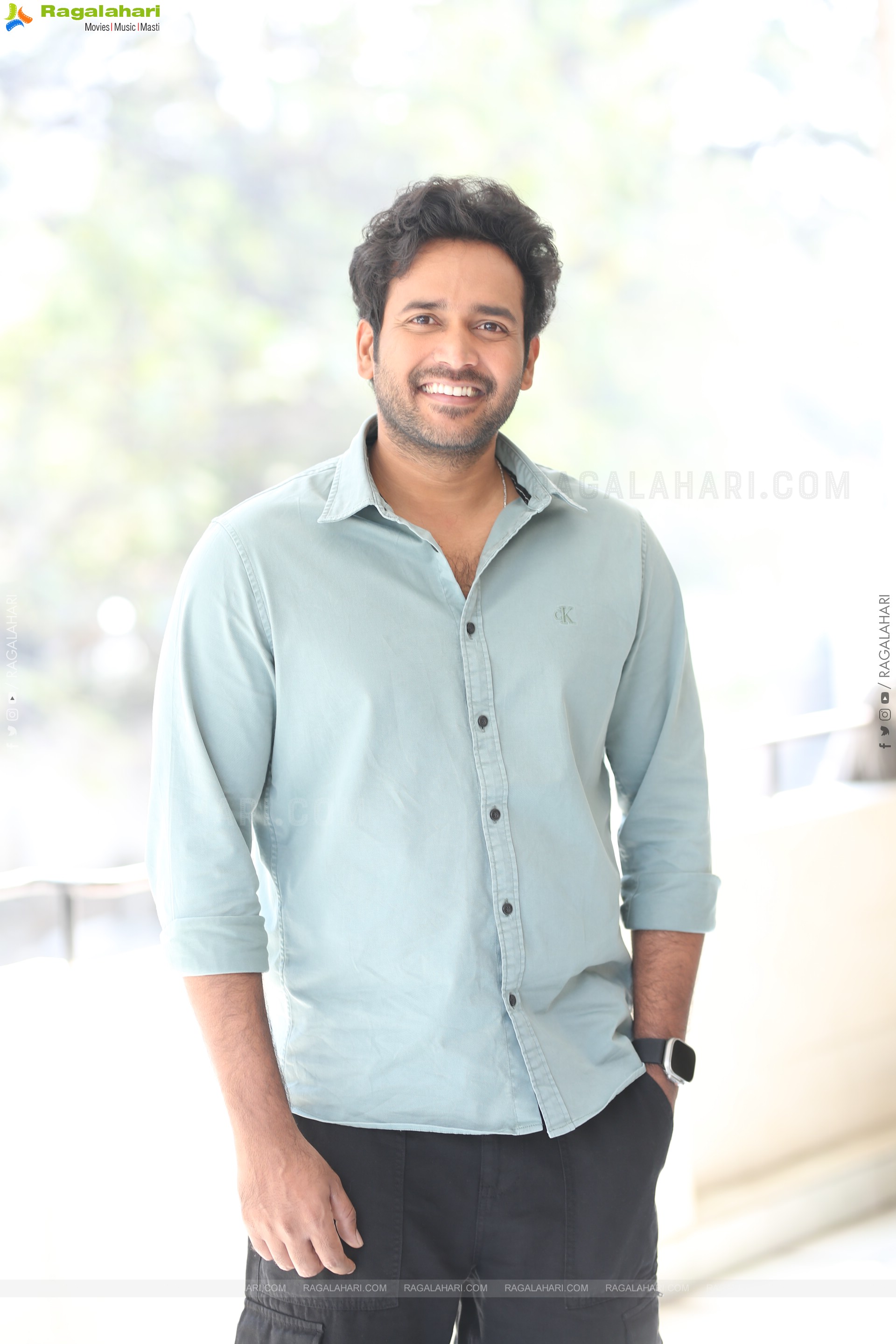 Naresh Agastya at Gurram Paapi Reddy Interview, HD Gallery