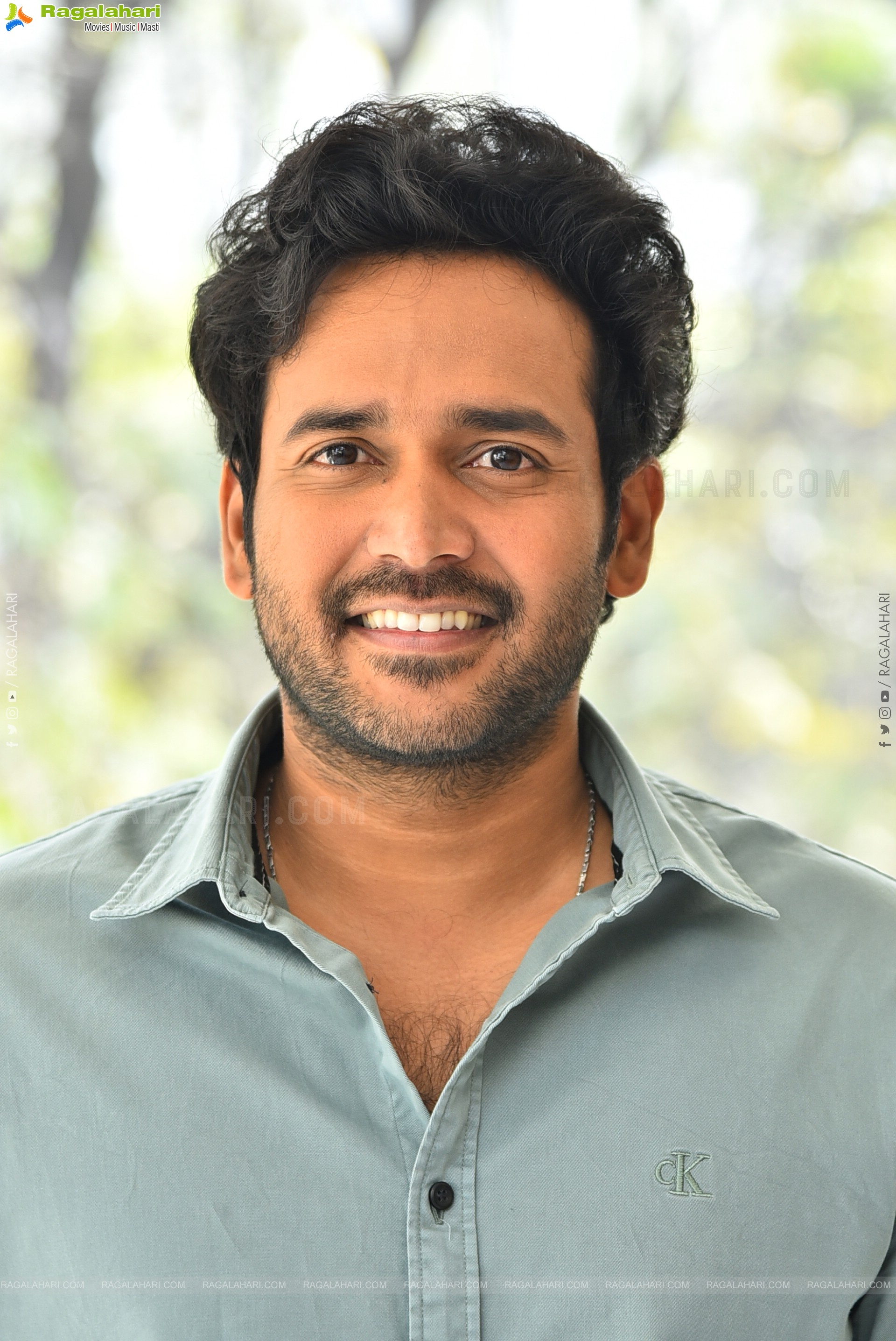 Naresh Agastya at Gurram Paapi Reddy Interview, HD Gallery