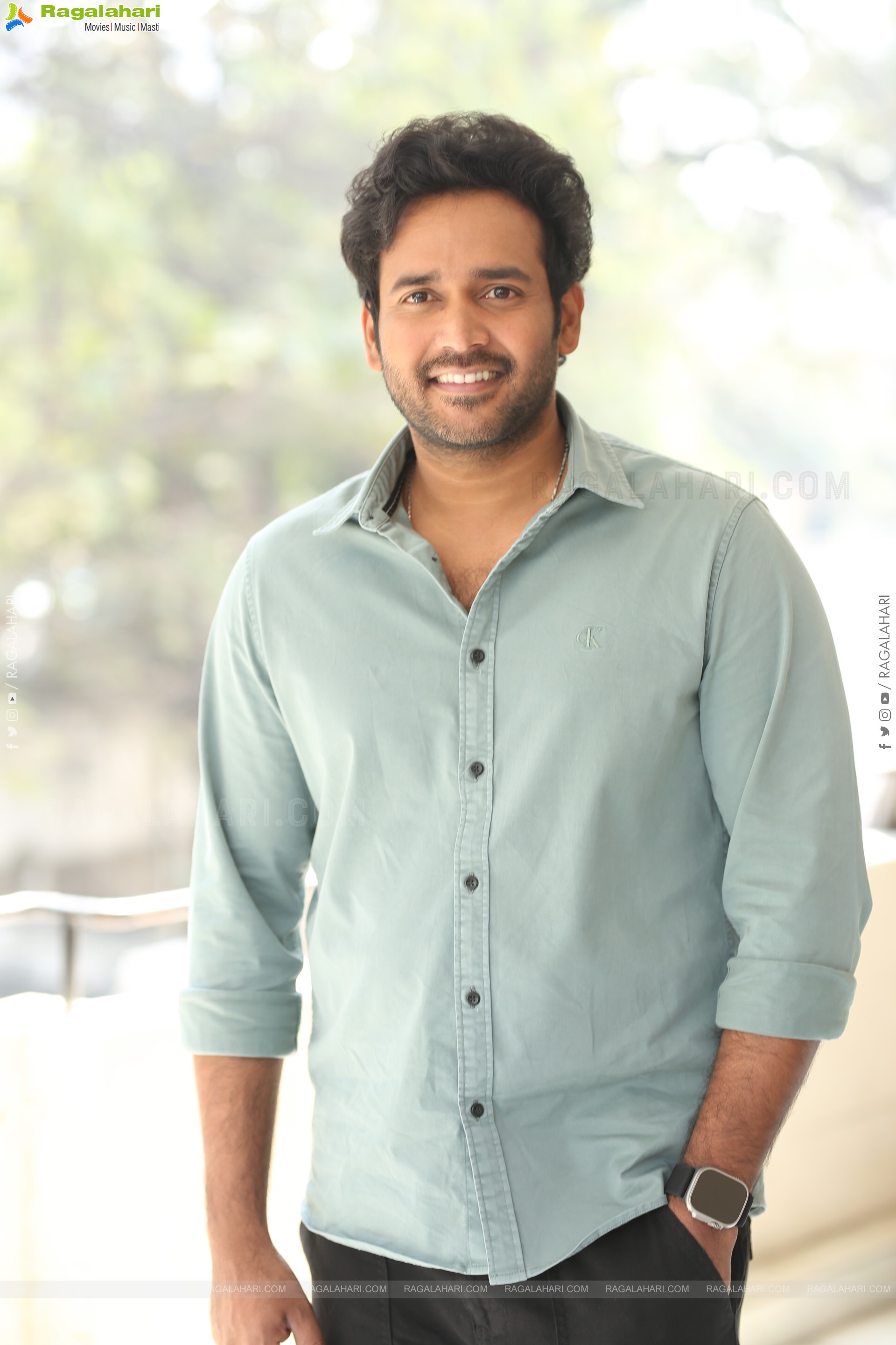 Naresh Agastya at Gurram Paapi Reddy Interview, HD Gallery