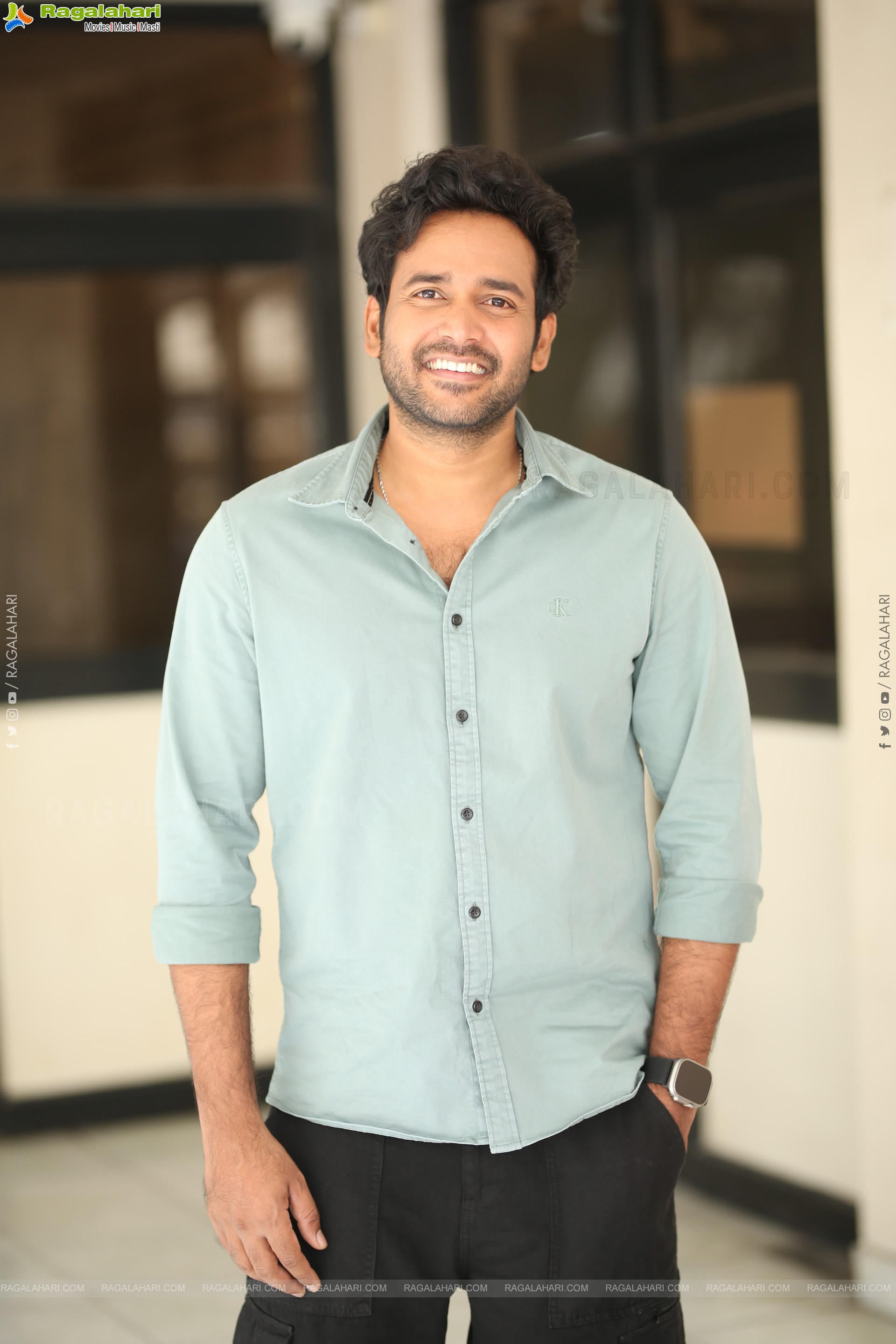 Naresh Agastya at Gurram Paapi Reddy Interview, HD Gallery