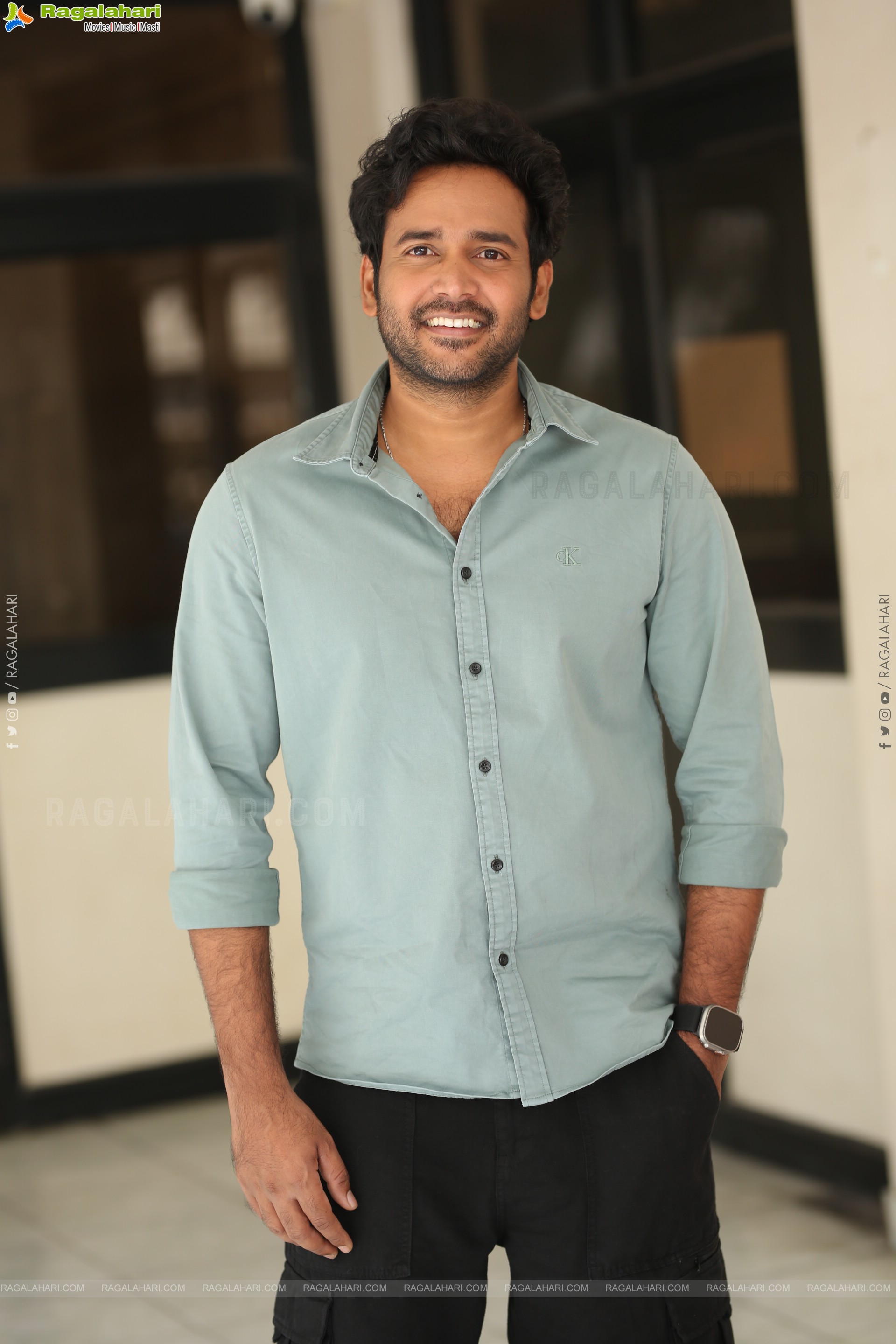 Naresh Agastya at Gurram Paapi Reddy Interview, HD Gallery