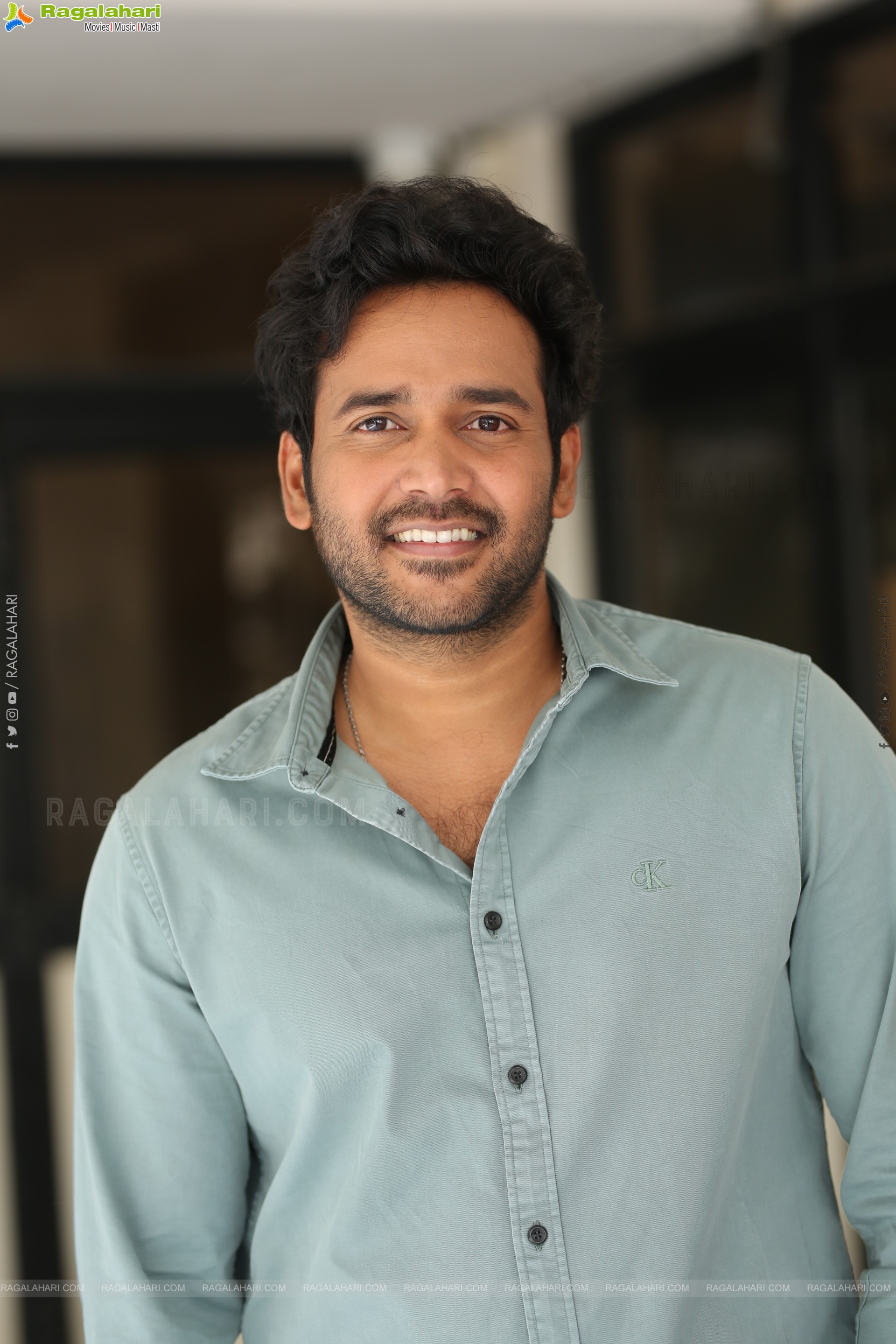 Naresh Agastya at Gurram Paapi Reddy Interview, HD Gallery