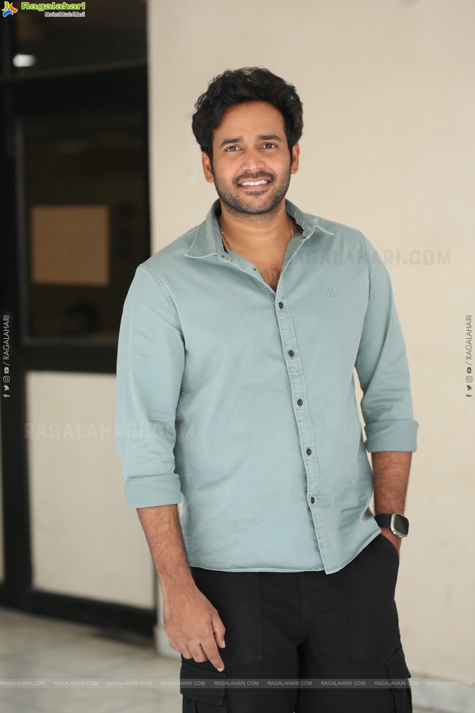 Naresh Agastya at Gurram Paapi Reddy Interview, HD Gallery