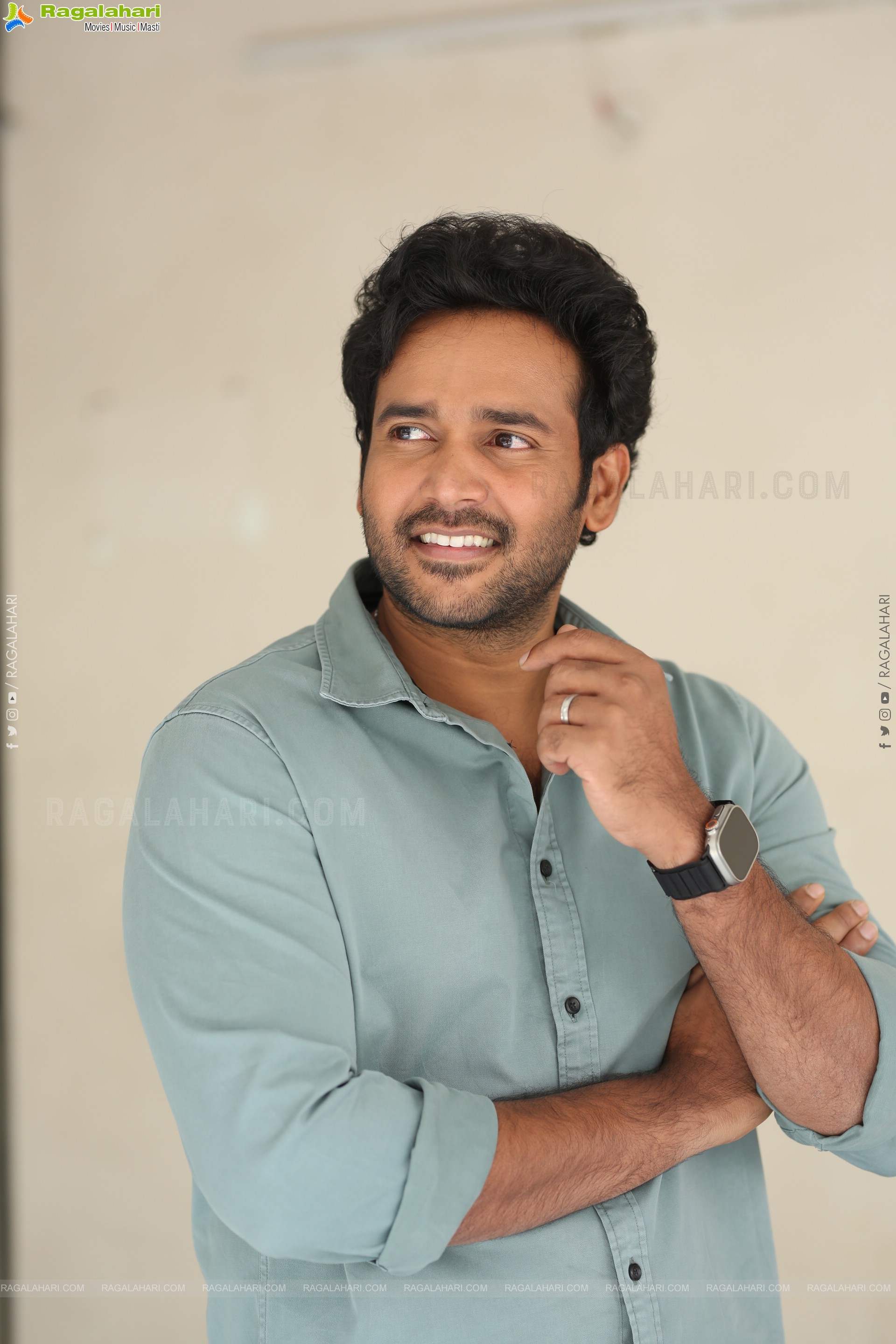 Naresh Agastya at Gurram Paapi Reddy Interview, HD Gallery