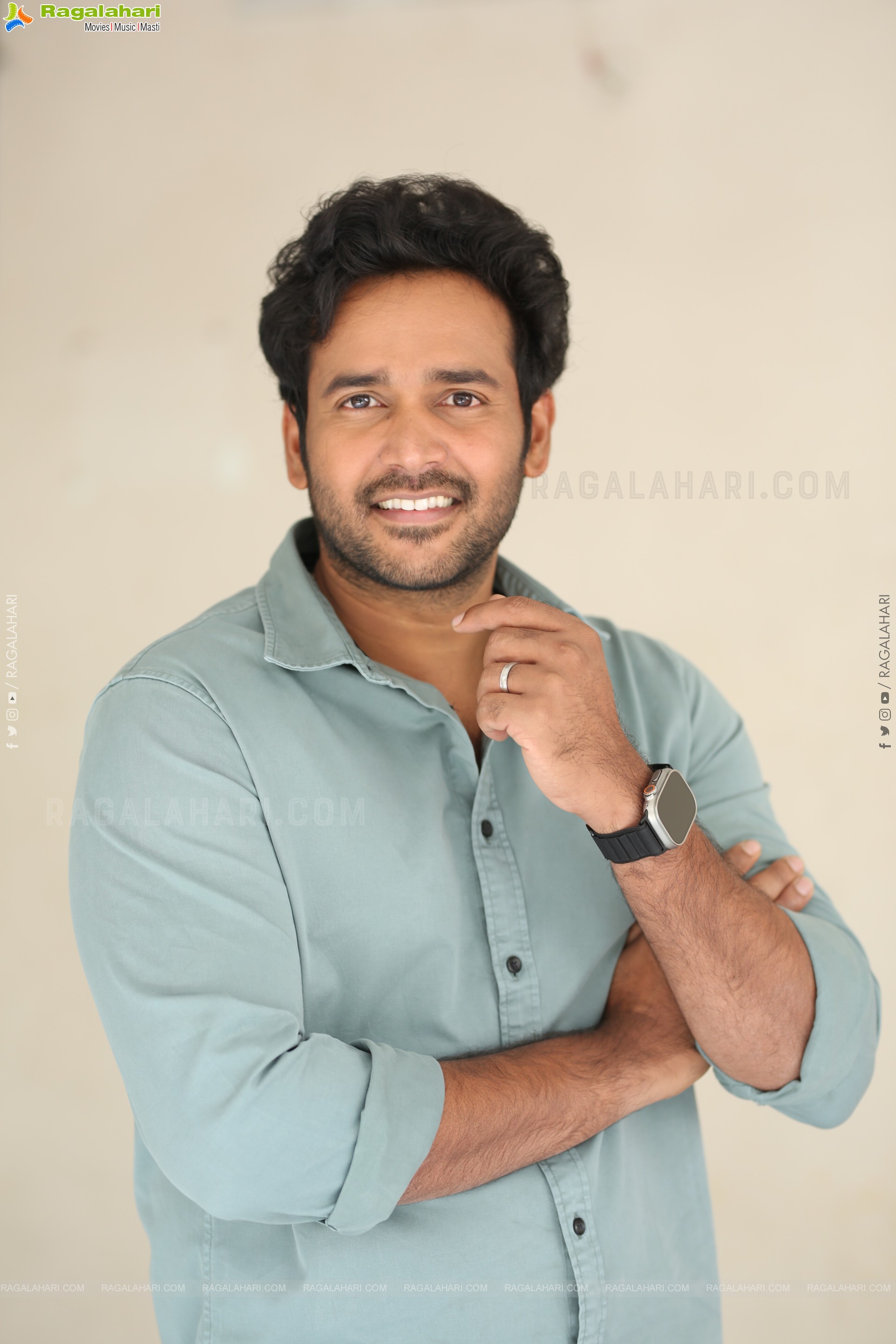 Naresh Agastya at Gurram Paapi Reddy Interview, HD Gallery