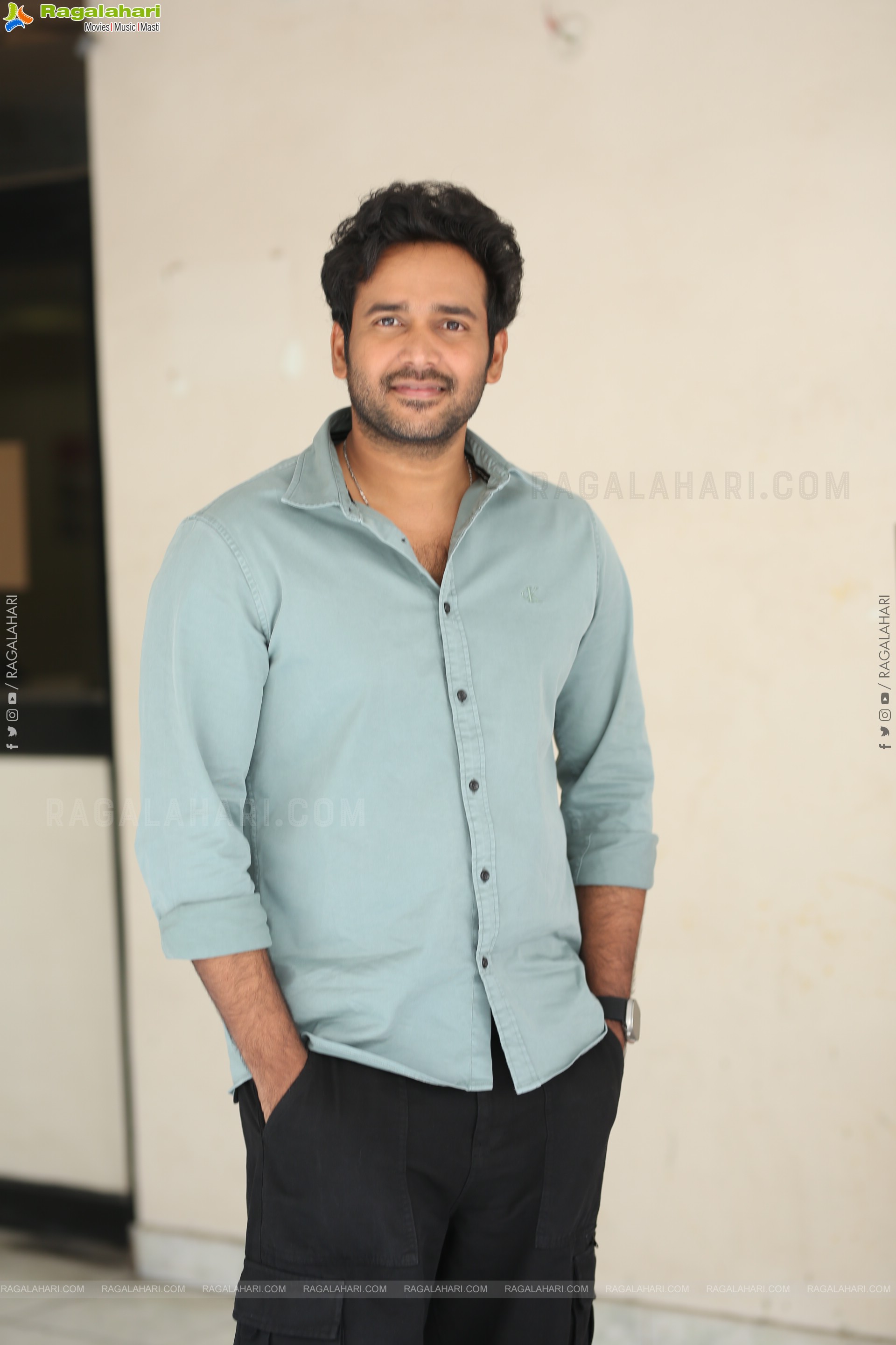 Naresh Agastya at Gurram Paapi Reddy Interview, HD Gallery