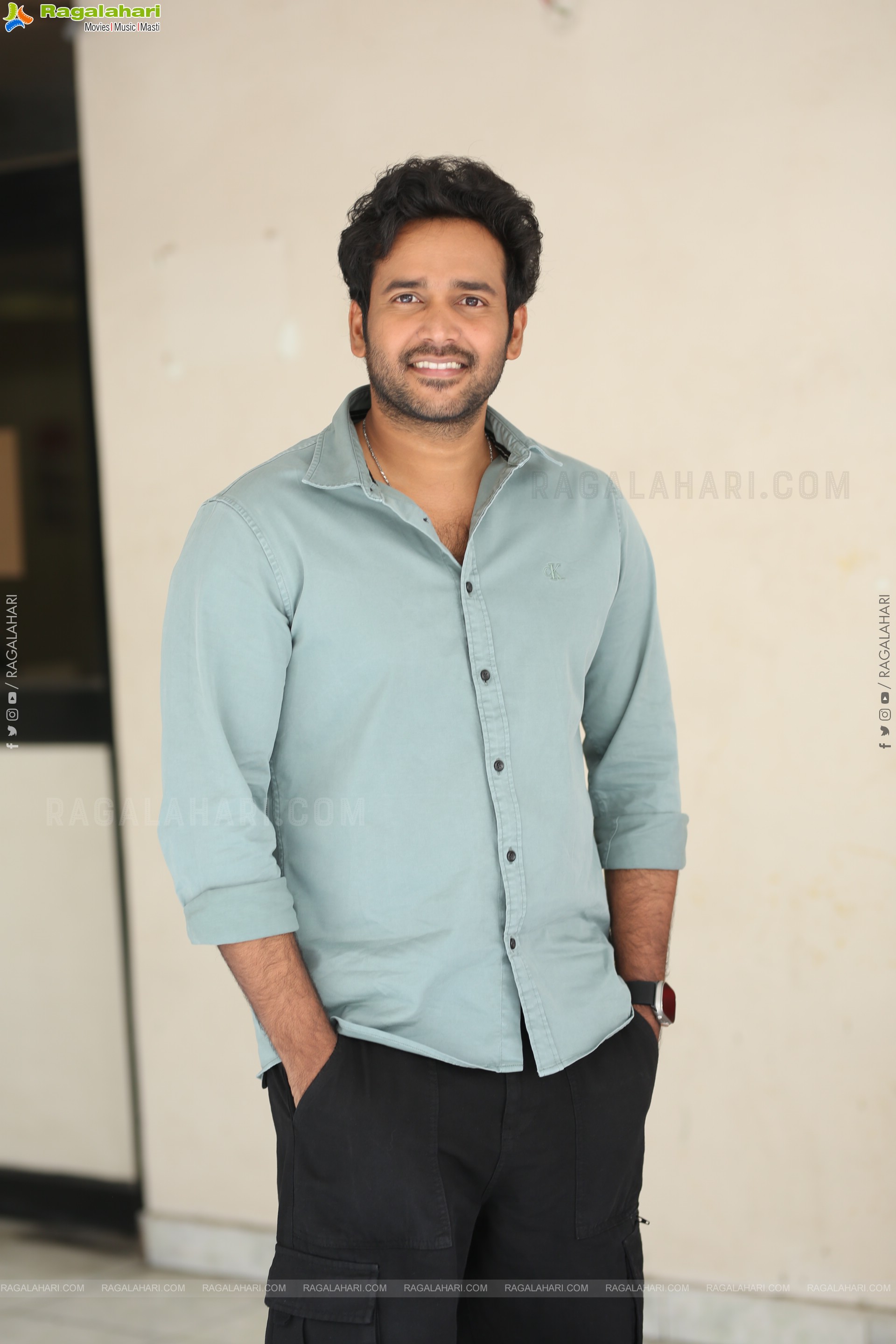 Naresh Agastya at Gurram Paapi Reddy Interview, HD Gallery