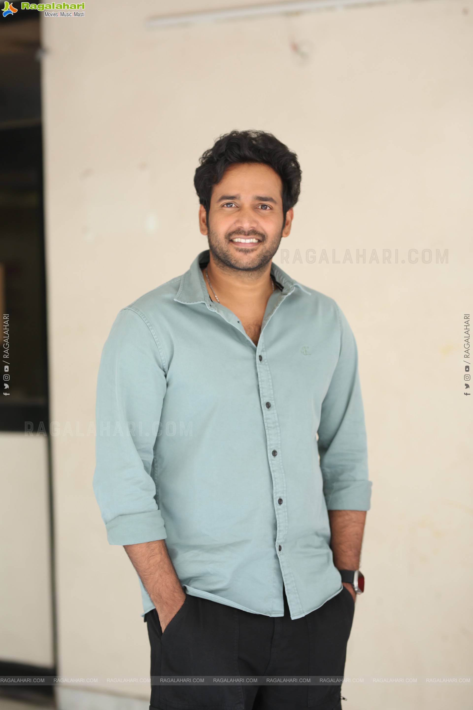 Naresh Agastya at Gurram Paapi Reddy Interview, HD Gallery