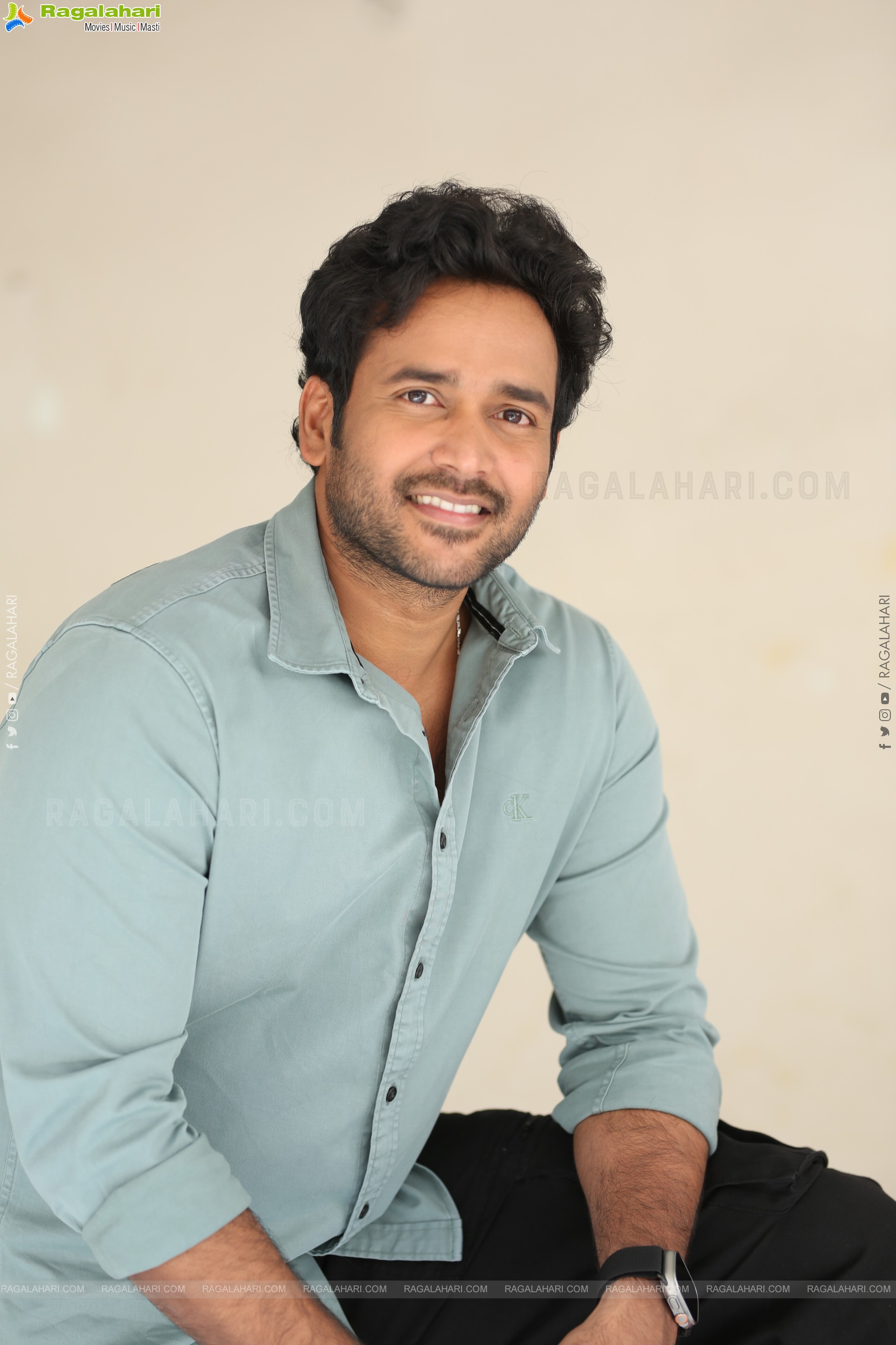 Naresh Agastya at Gurram Paapi Reddy Interview, HD Gallery