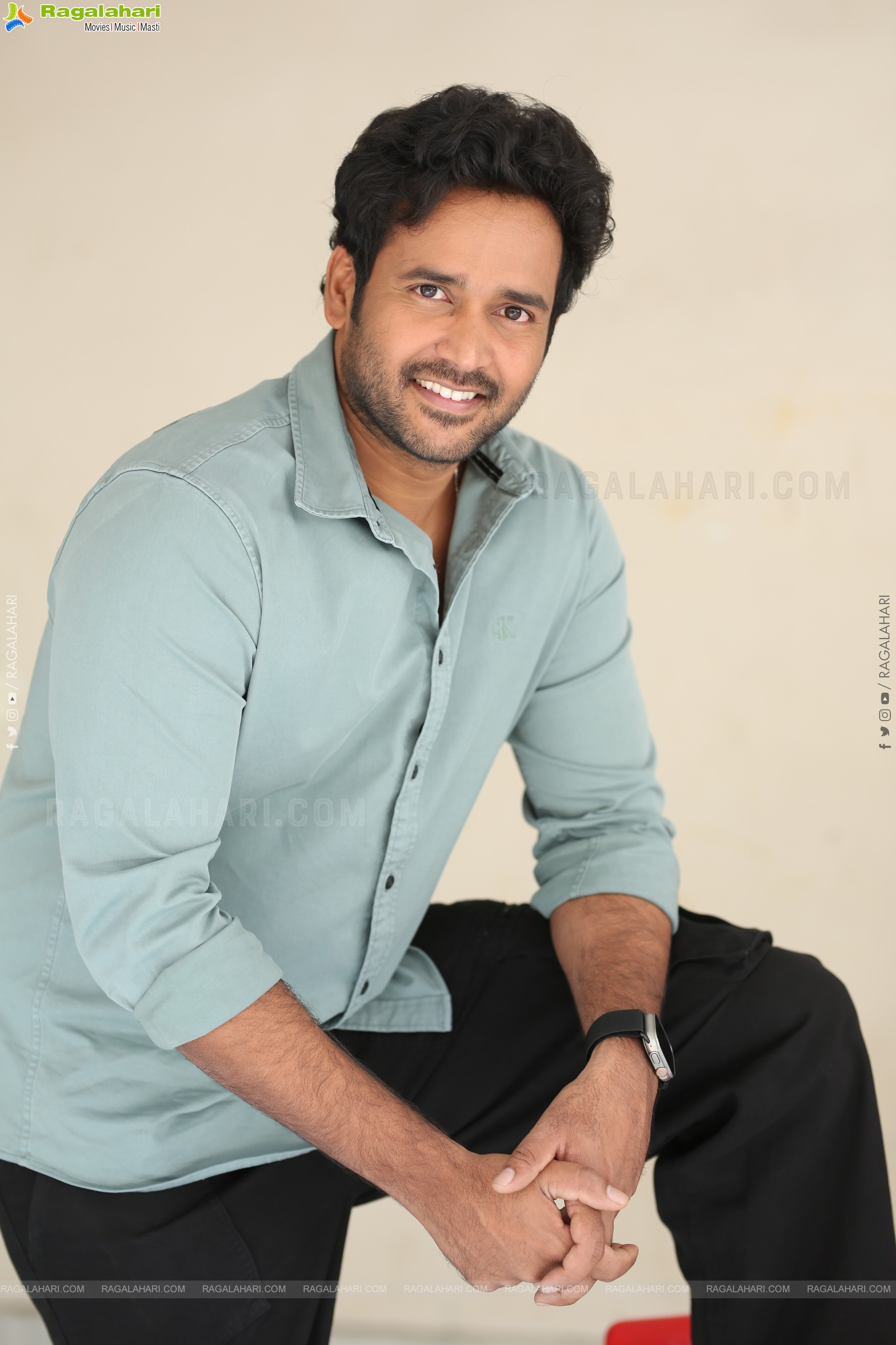 Naresh Agastya at Gurram Paapi Reddy Interview, HD Gallery