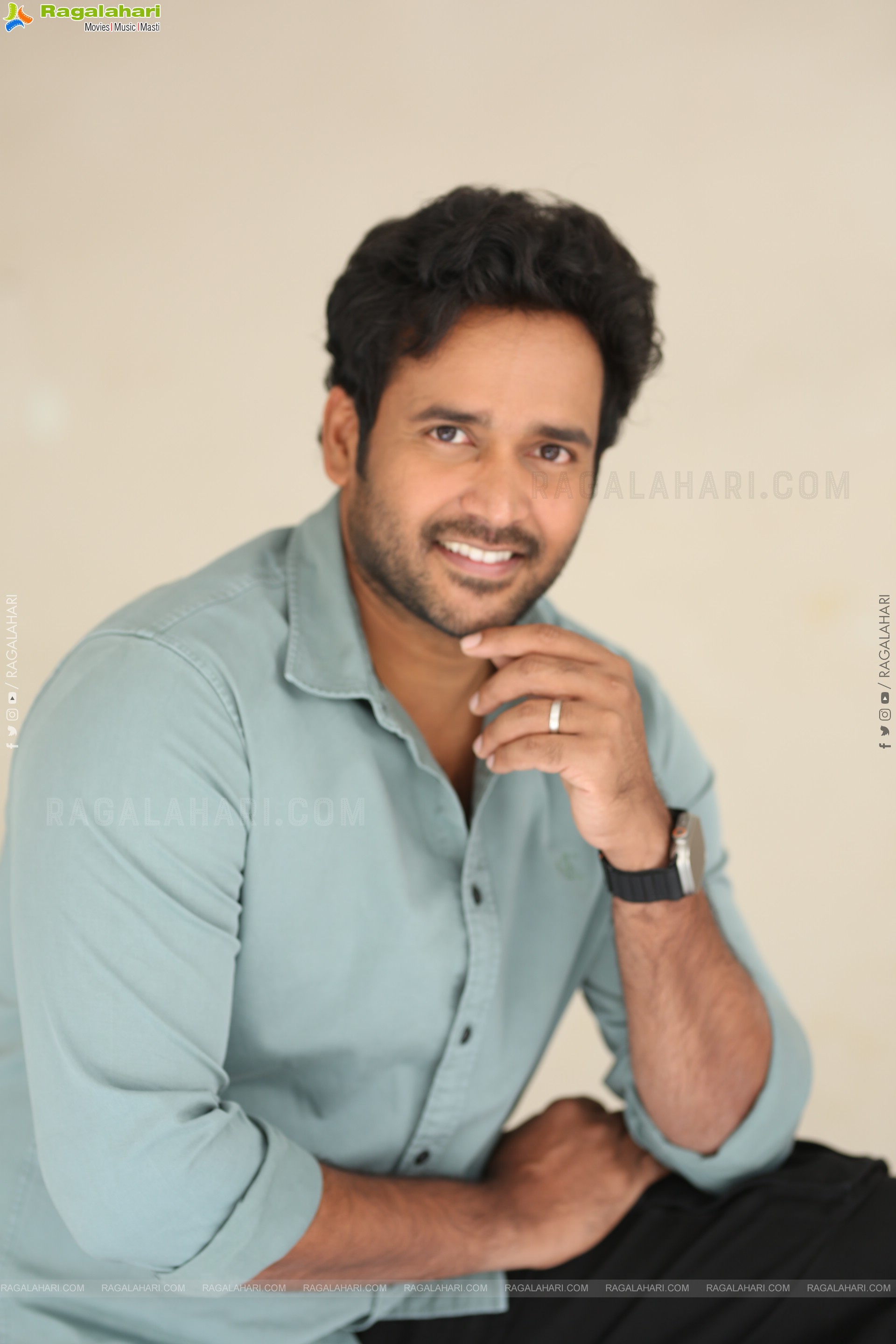 Naresh Agastya at Gurram Paapi Reddy Interview, HD Gallery