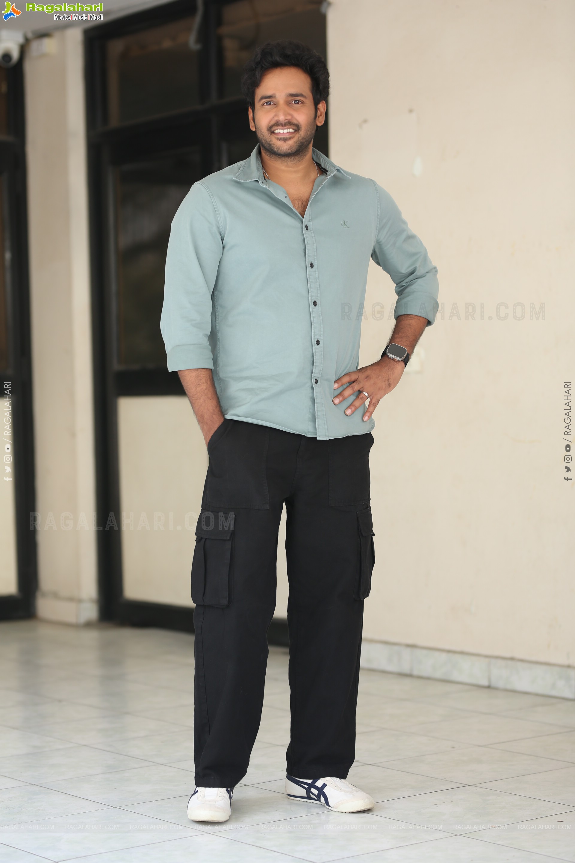 Naresh Agastya at Gurram Paapi Reddy Interview, HD Gallery