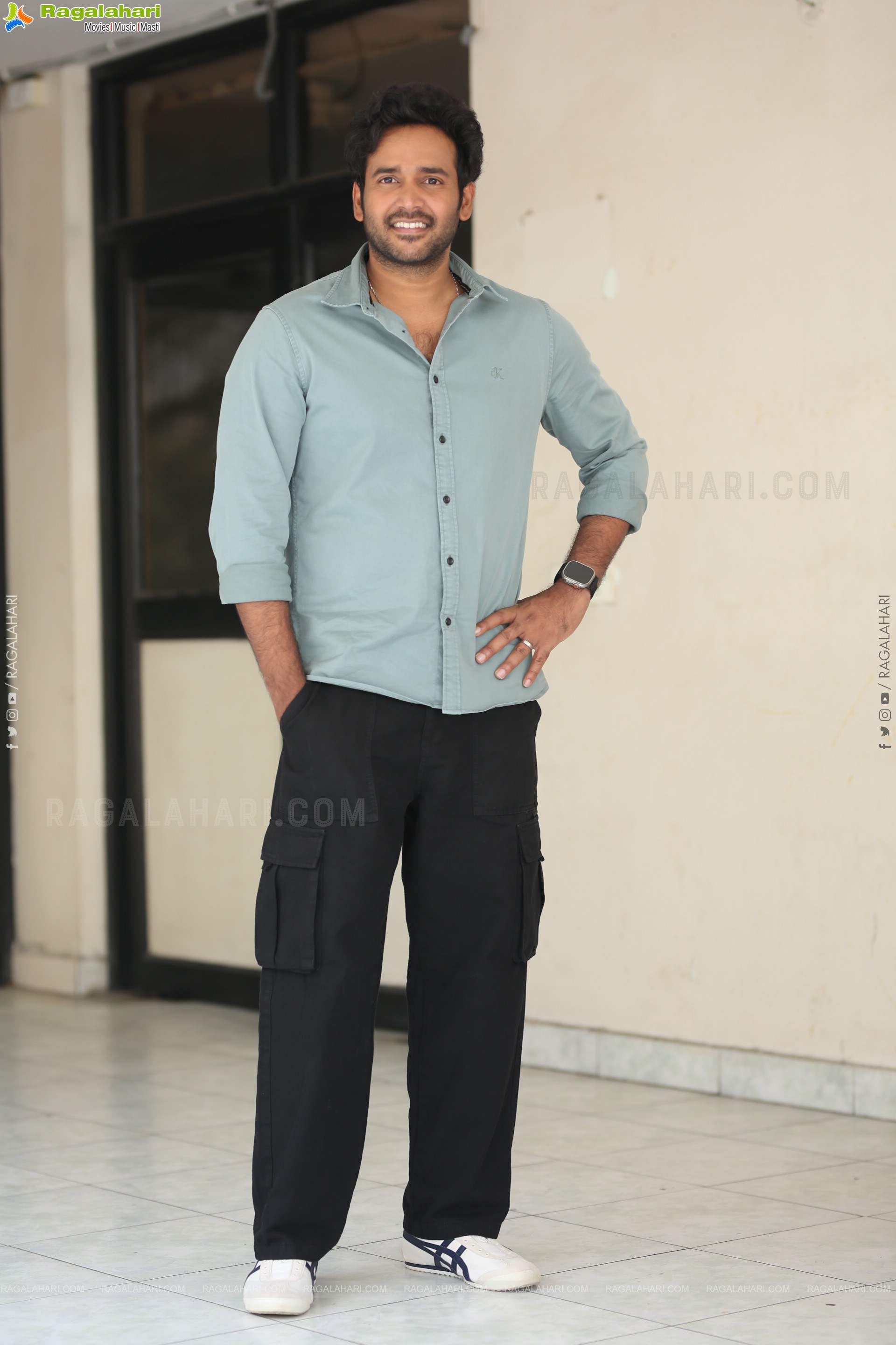 Naresh Agastya at Gurram Paapi Reddy Interview, HD Gallery