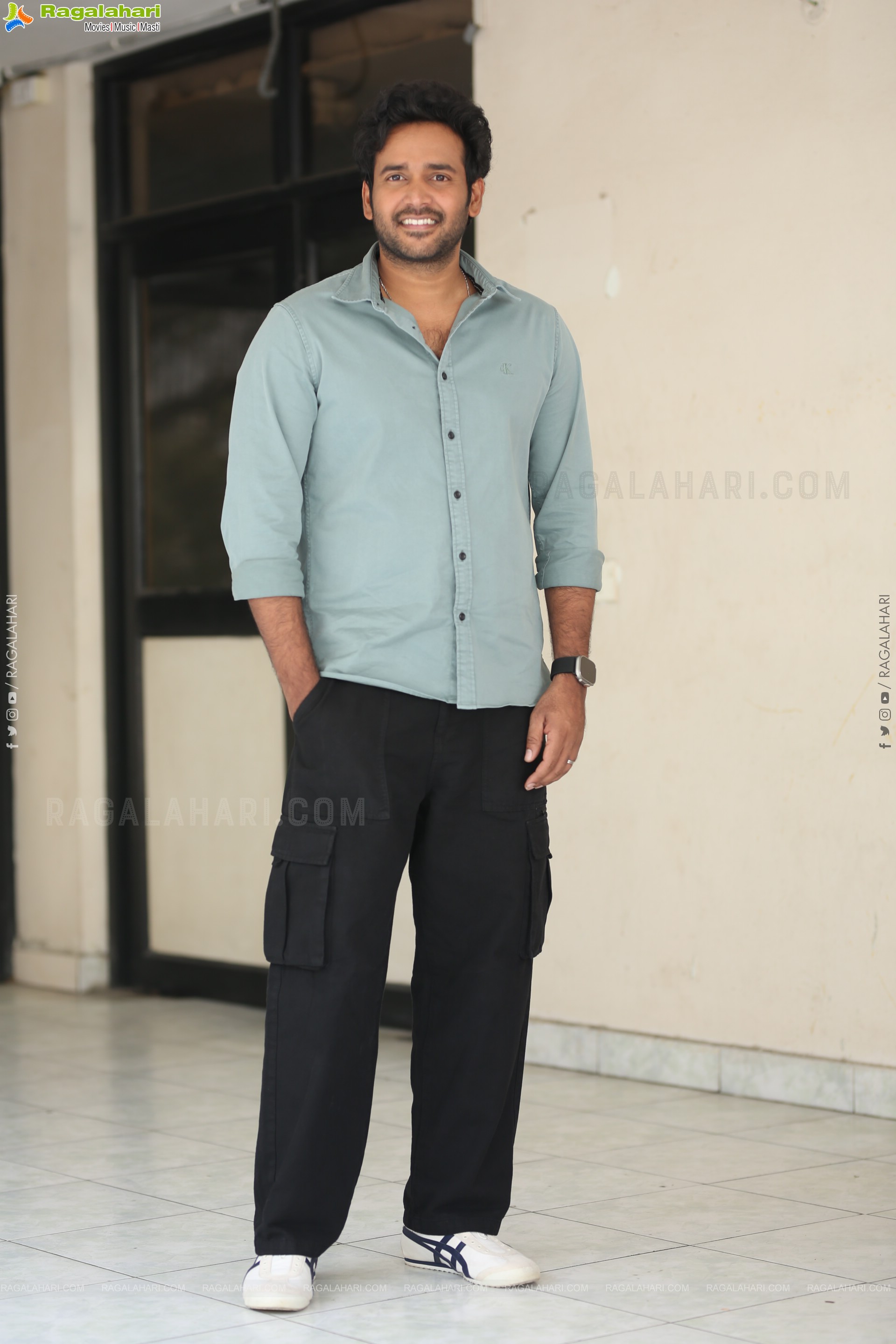 Naresh Agastya at Gurram Paapi Reddy Interview, HD Gallery
