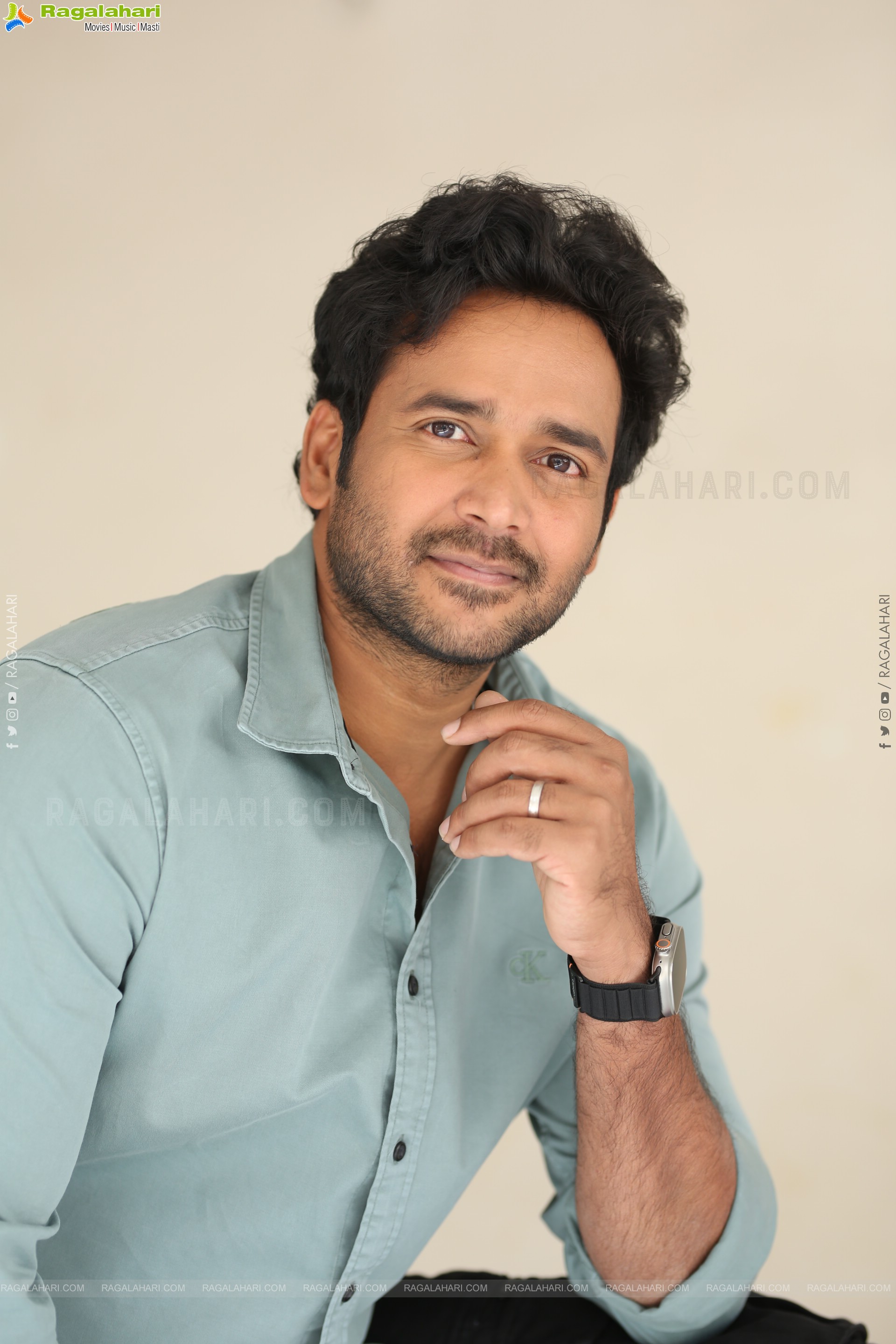 Naresh Agastya at Gurram Paapi Reddy Interview, HD Gallery