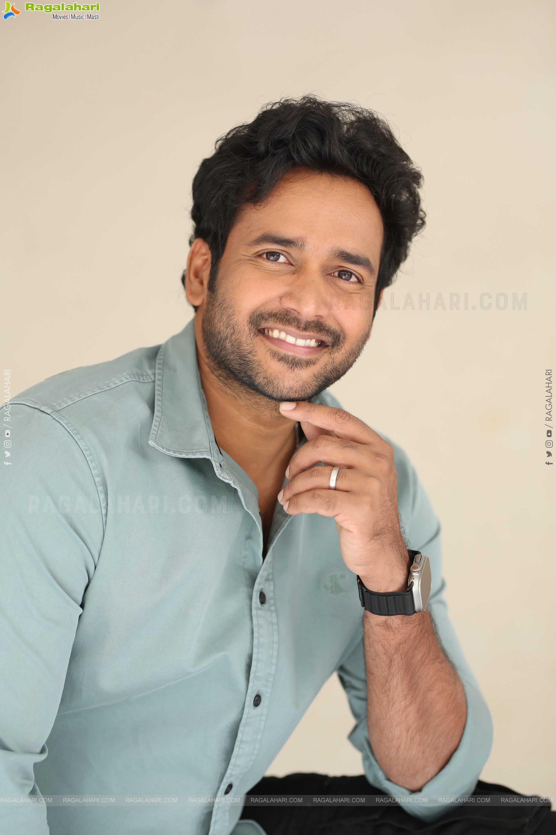 Naresh Agastya at Gurram Paapi Reddy Interview, HD Gallery