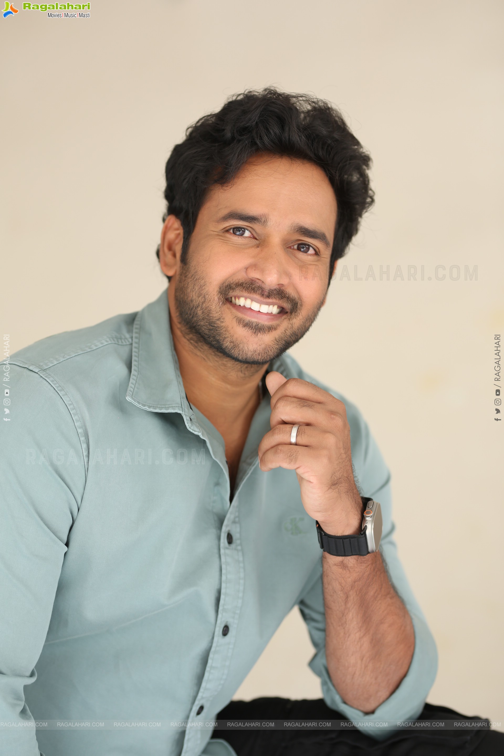 Naresh Agastya at Gurram Paapi Reddy Interview, HD Gallery