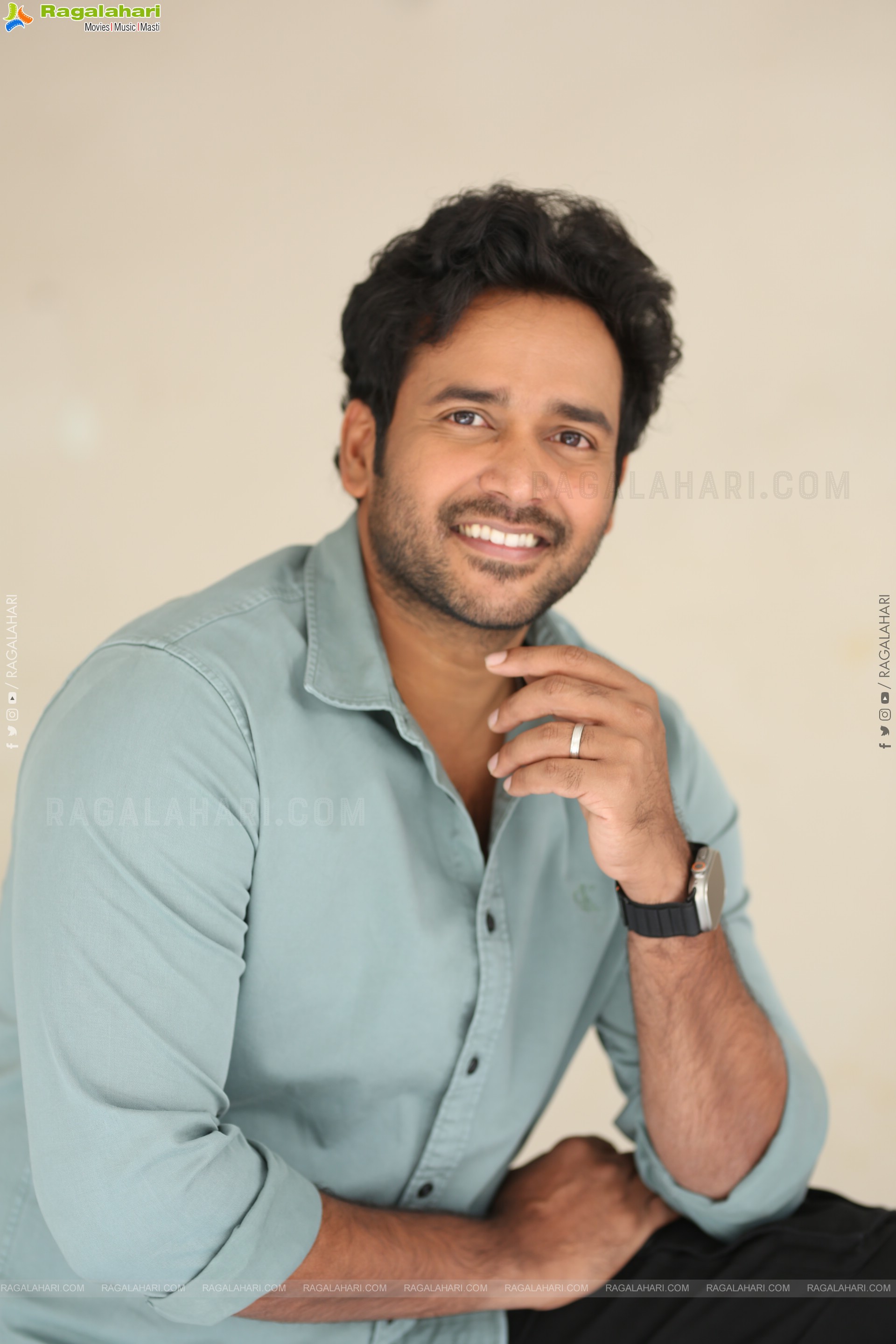 Naresh Agastya at Gurram Paapi Reddy Interview, HD Gallery