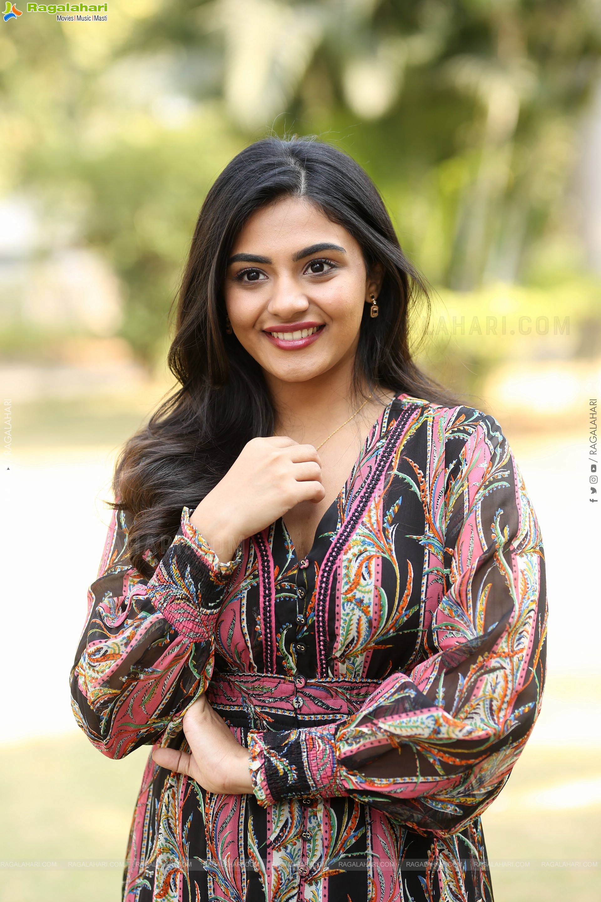 Nayan Sarika at Vrusshabha Pre Release Event, HD Gallery