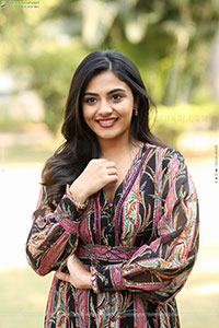 Nayan Sarika at Vrusshabha Pre Release Event